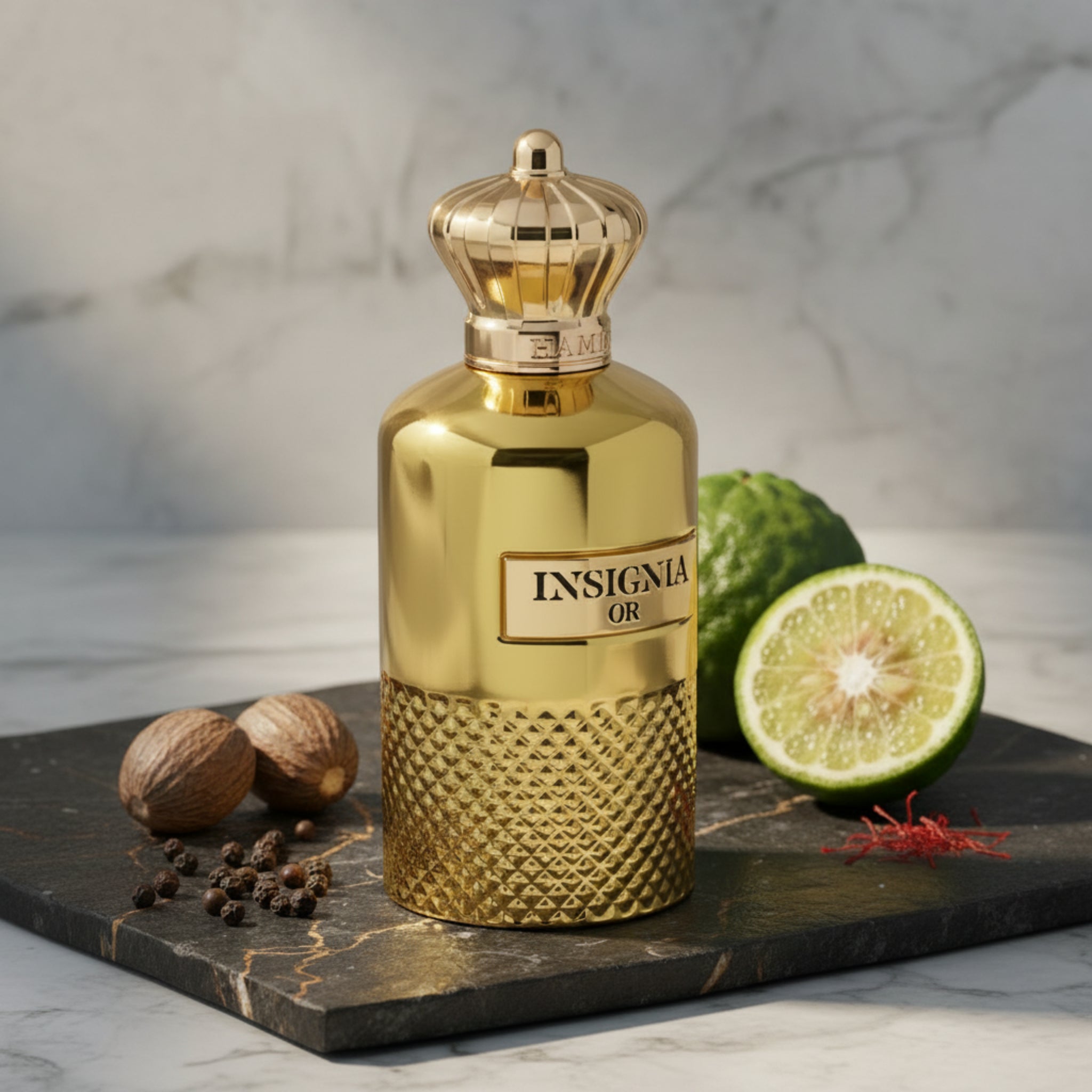 Hamidi Insignia Or EDP Spray Men, 3.6 oz 105ml New Box