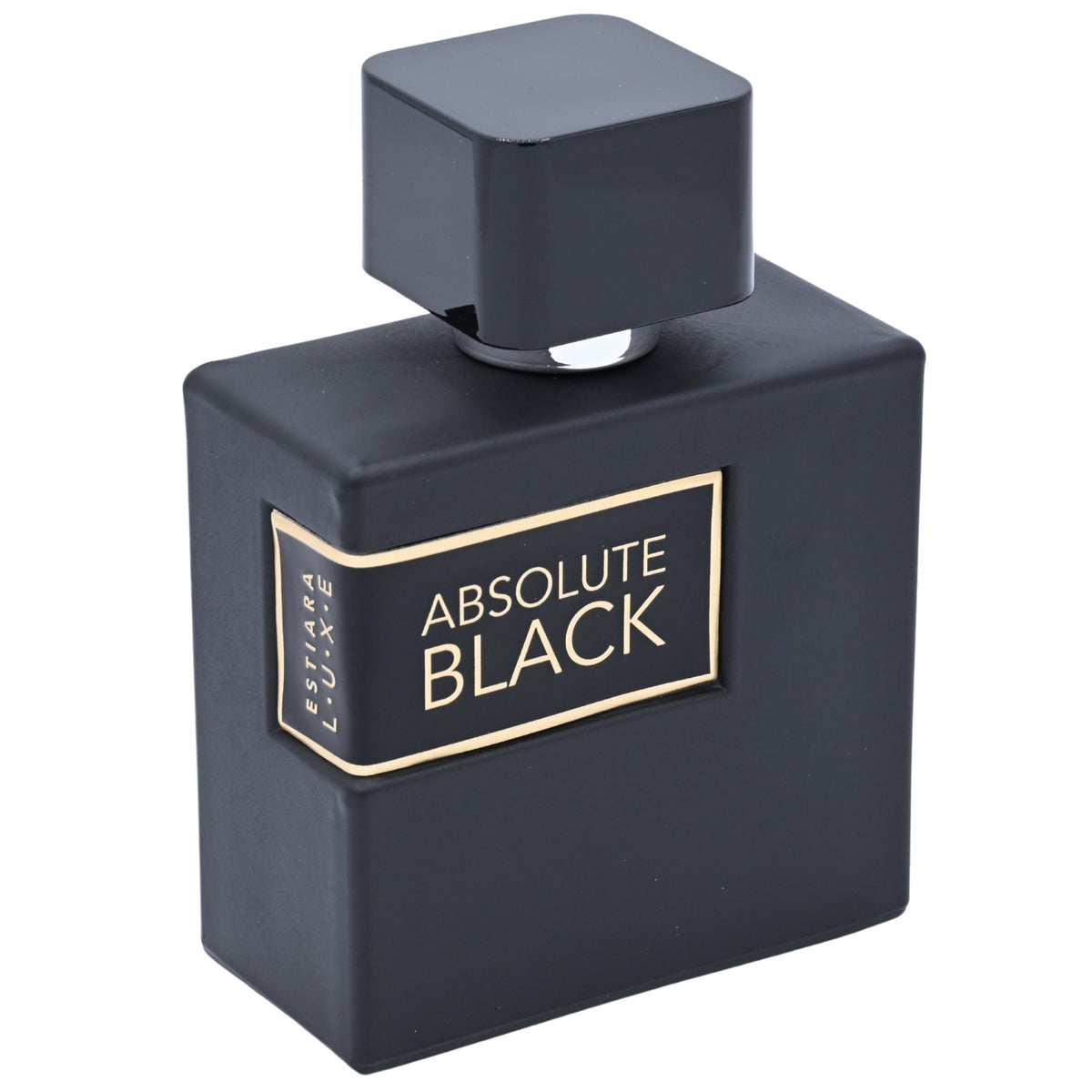 Estiara Luxe Absolute Black EDP Spray Men 3.4 oz 100ml New Box