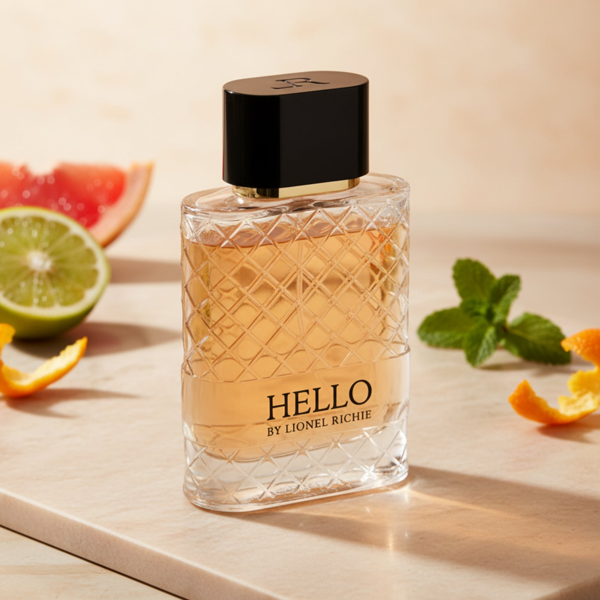 Lionel Richie Hello Eau de Cologne (EDC) Spray for Men 3.4 oz New Retail Box