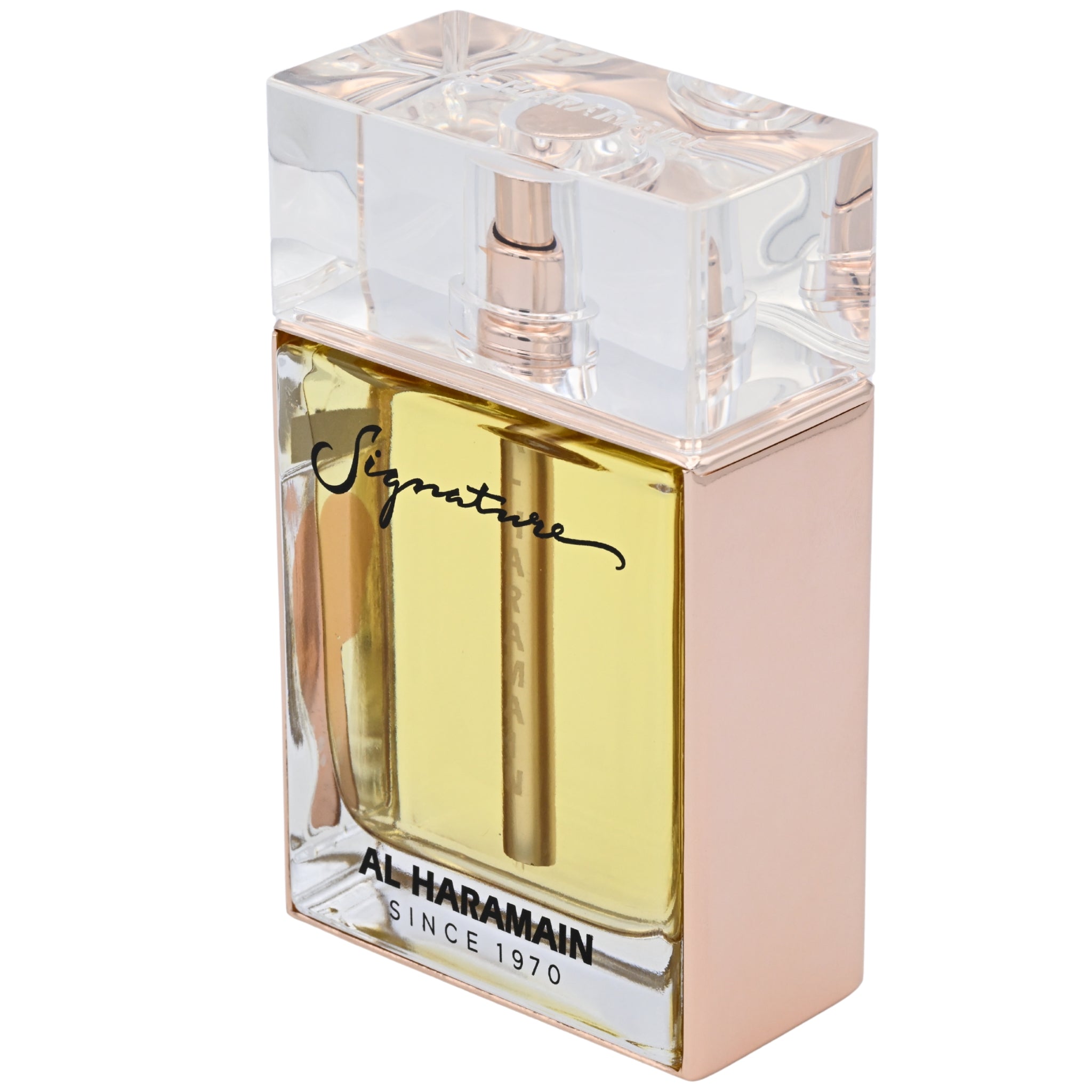 Al Haramain Signature Rose Gold Eau de Parfum Spray for Women 3.4 oz (100 ml) New Retail Box