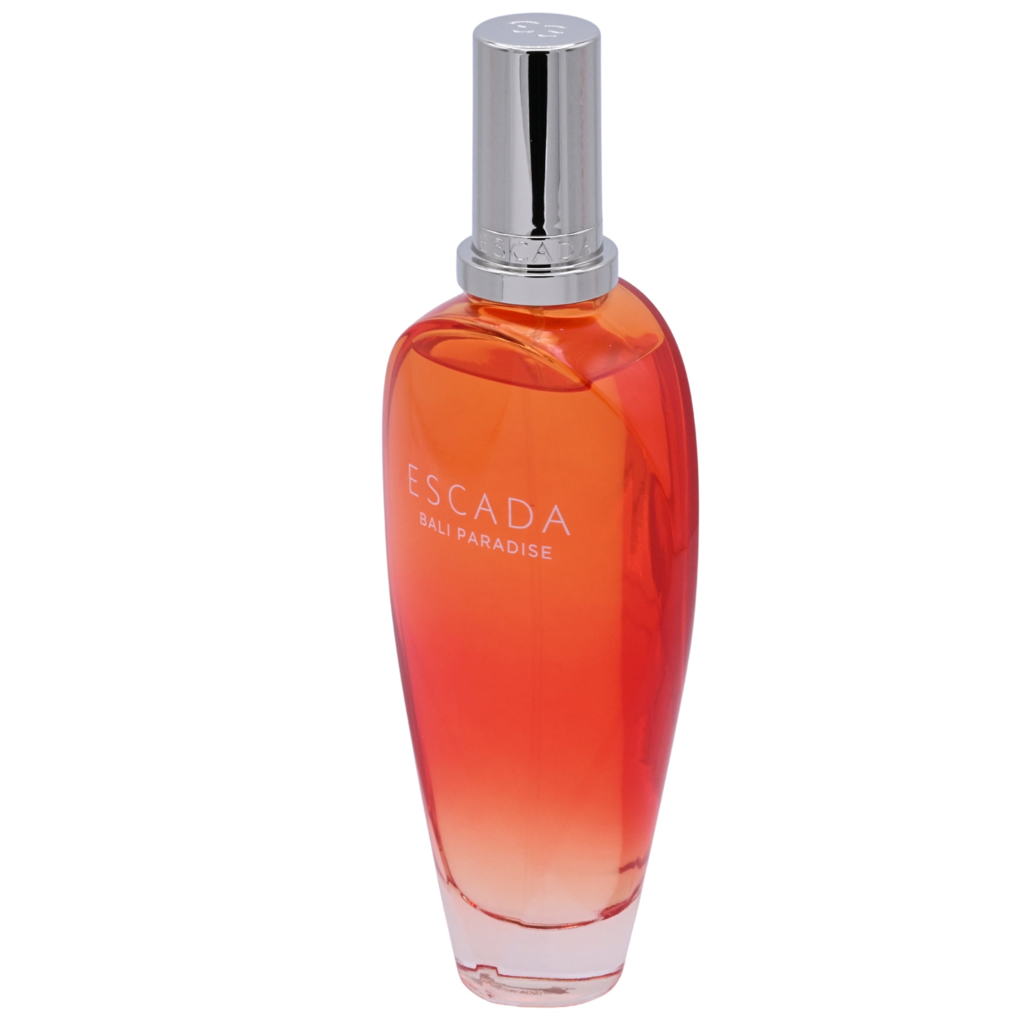 Escada Bali Paradise perfume bottle on a white background