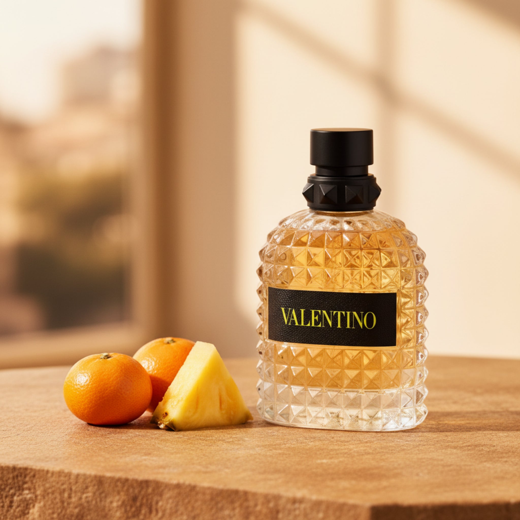 Uomo Born In Roma Yellow Dream by Valentino for men EDT 3.3 / 3.4 oz New in Box