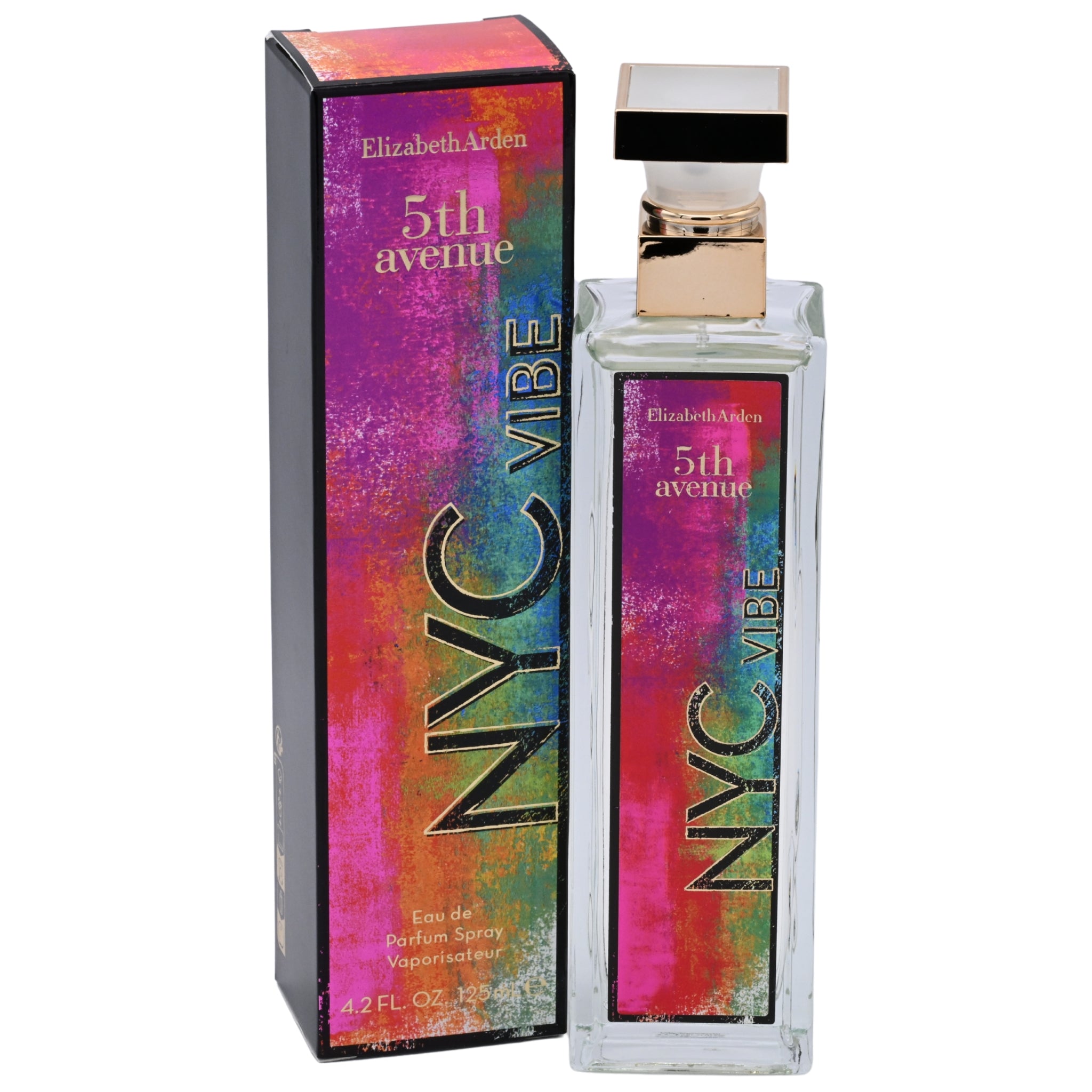 5th Avenue NYC Vibe by Elizabeth Arden Eau de Parfum Spray for Women 4.2 fl oz (125 ml) - New in Box