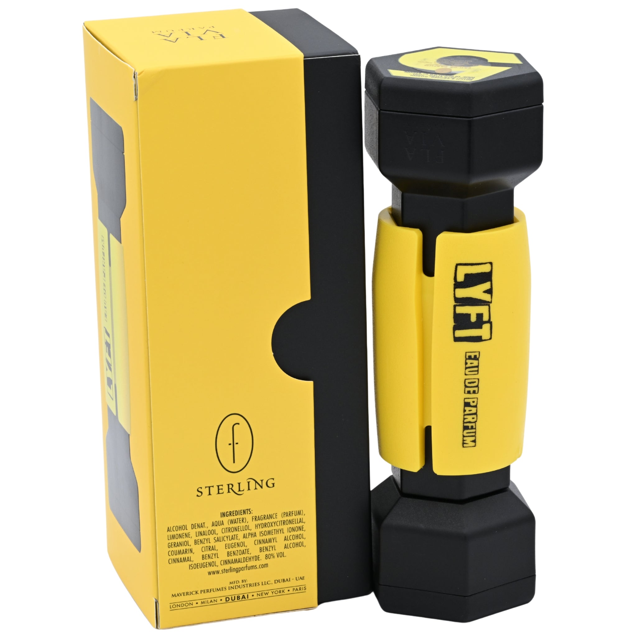 Flavia Lyft Eau de Parfum (EDP) Spray for Men 3.4 oz / 100 ml New Retail Box