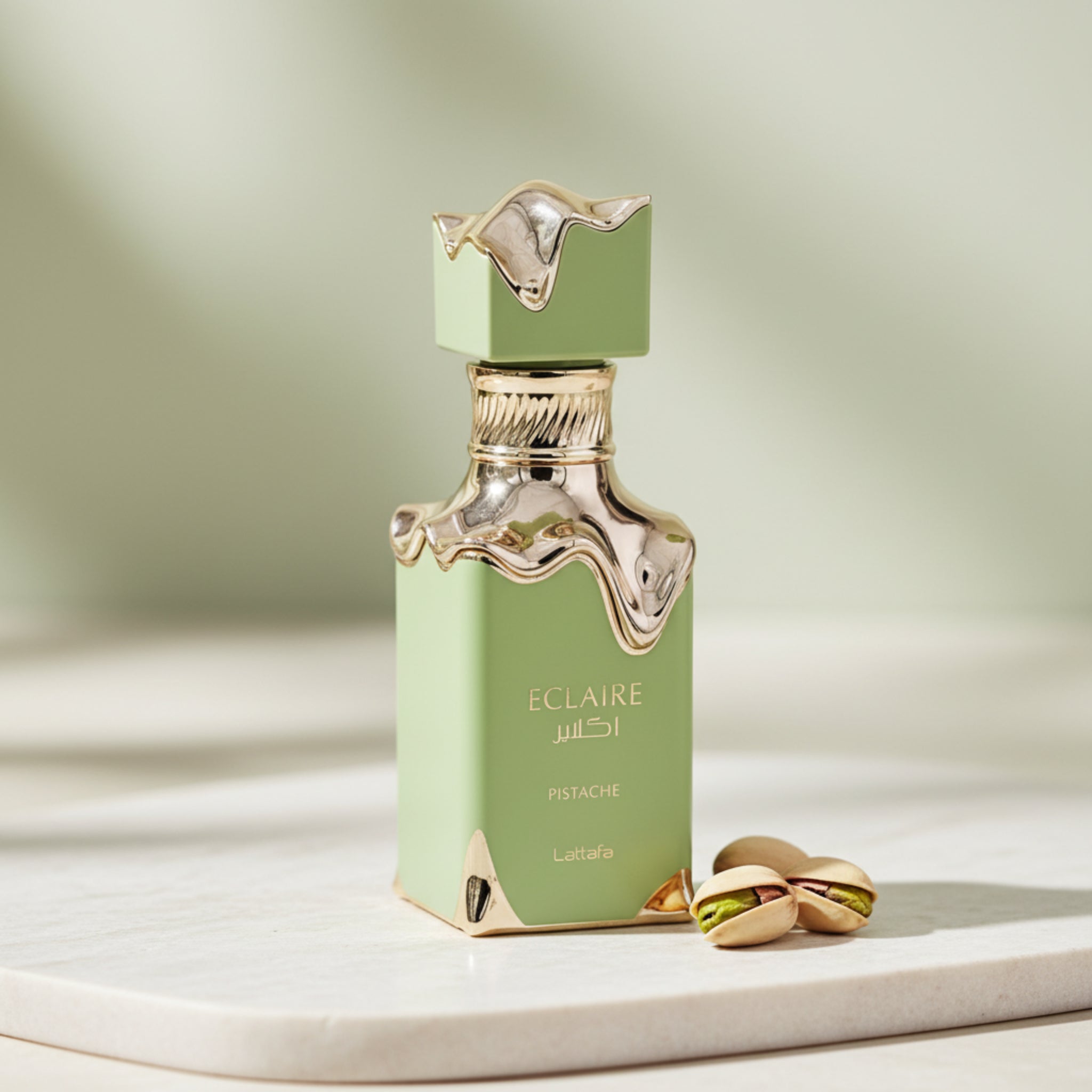 Lattafa Eclaire Pistache EDP Spray Women 3.4 oz 100ml New Box