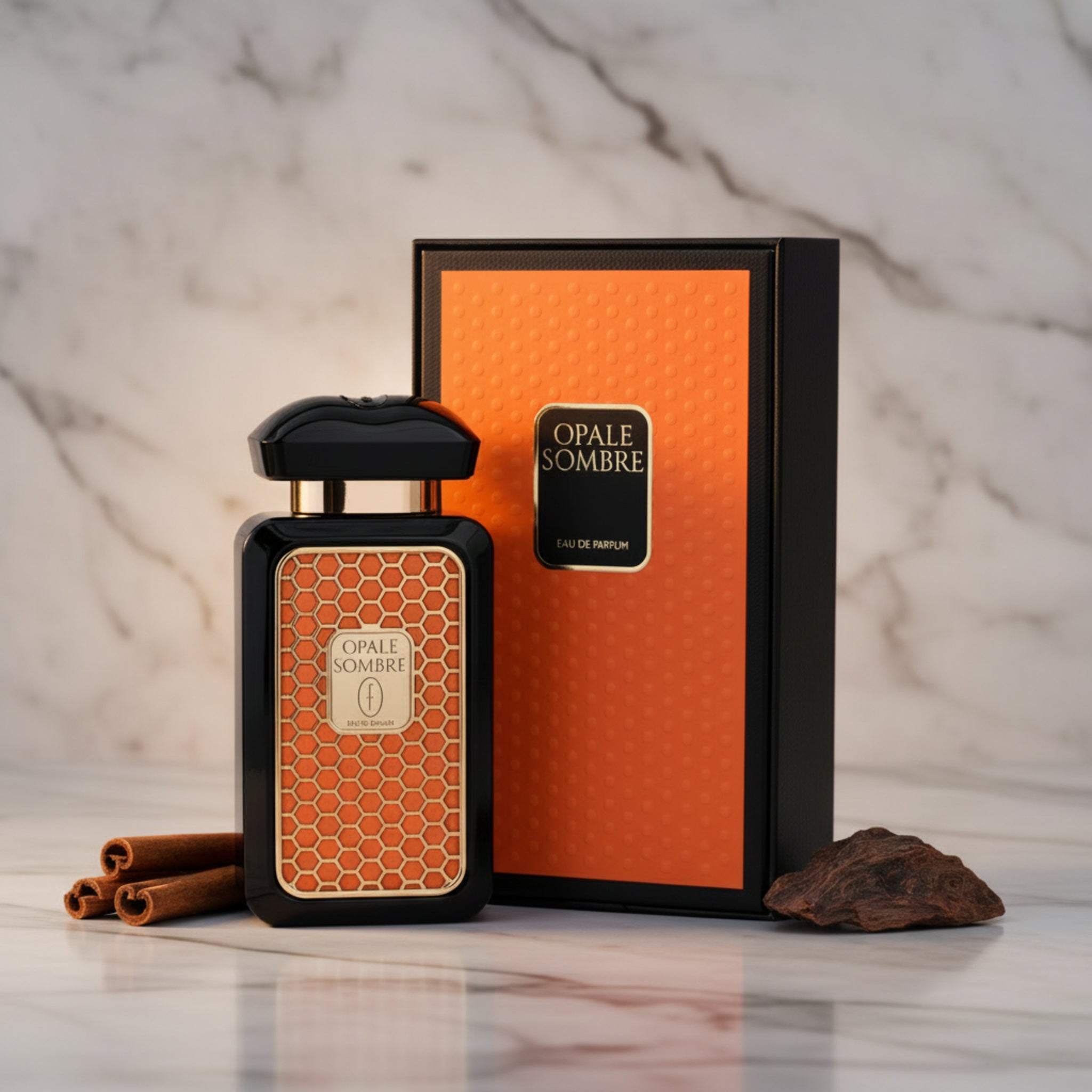 Flavia Opale Sombre Eau de Parfum Spray for Men 3.4 oz (100 ml) by Sterling Perfumes