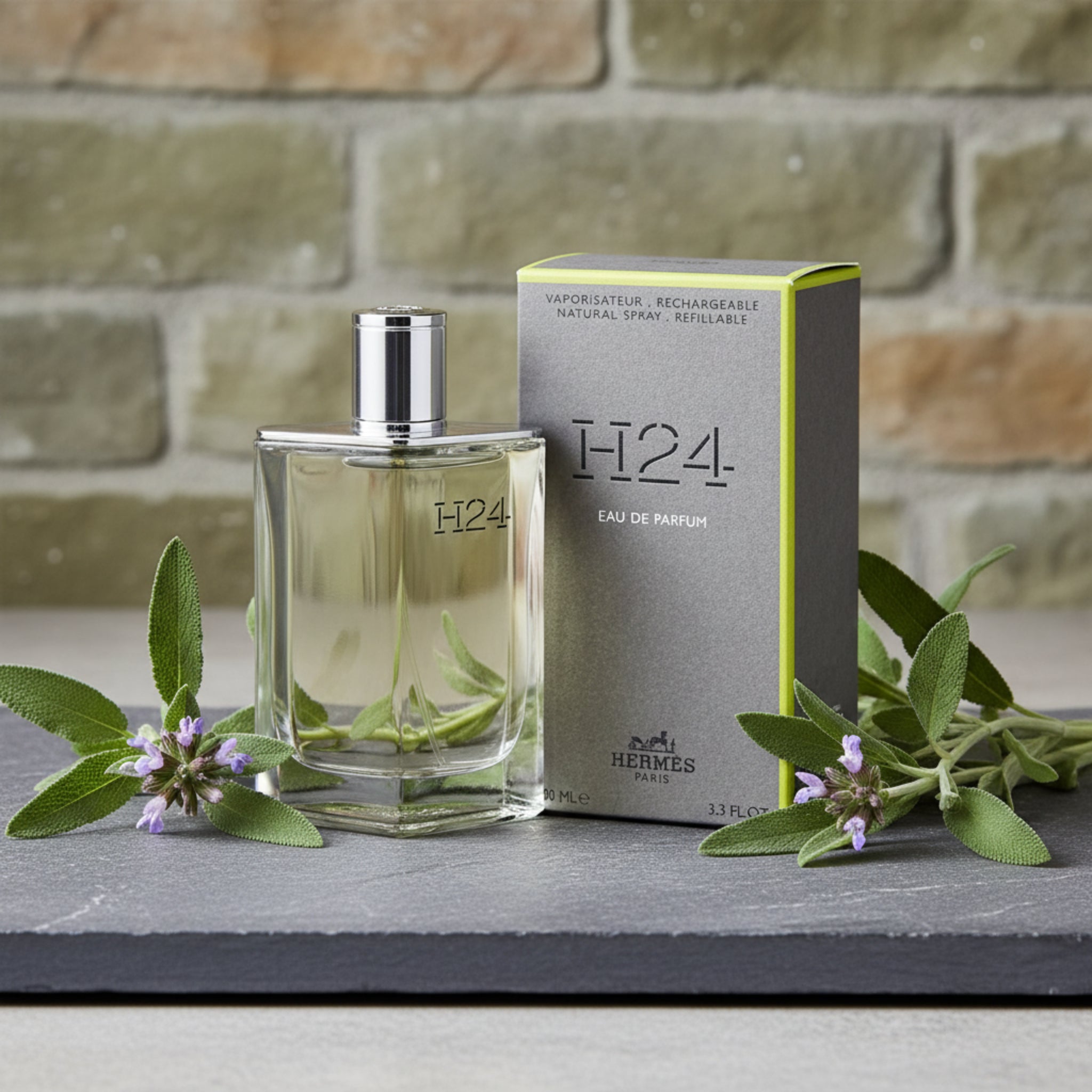 Hermes H24 Eau de Parfum Spray for Men 3.4 oz (100 ml) New in Retail Box