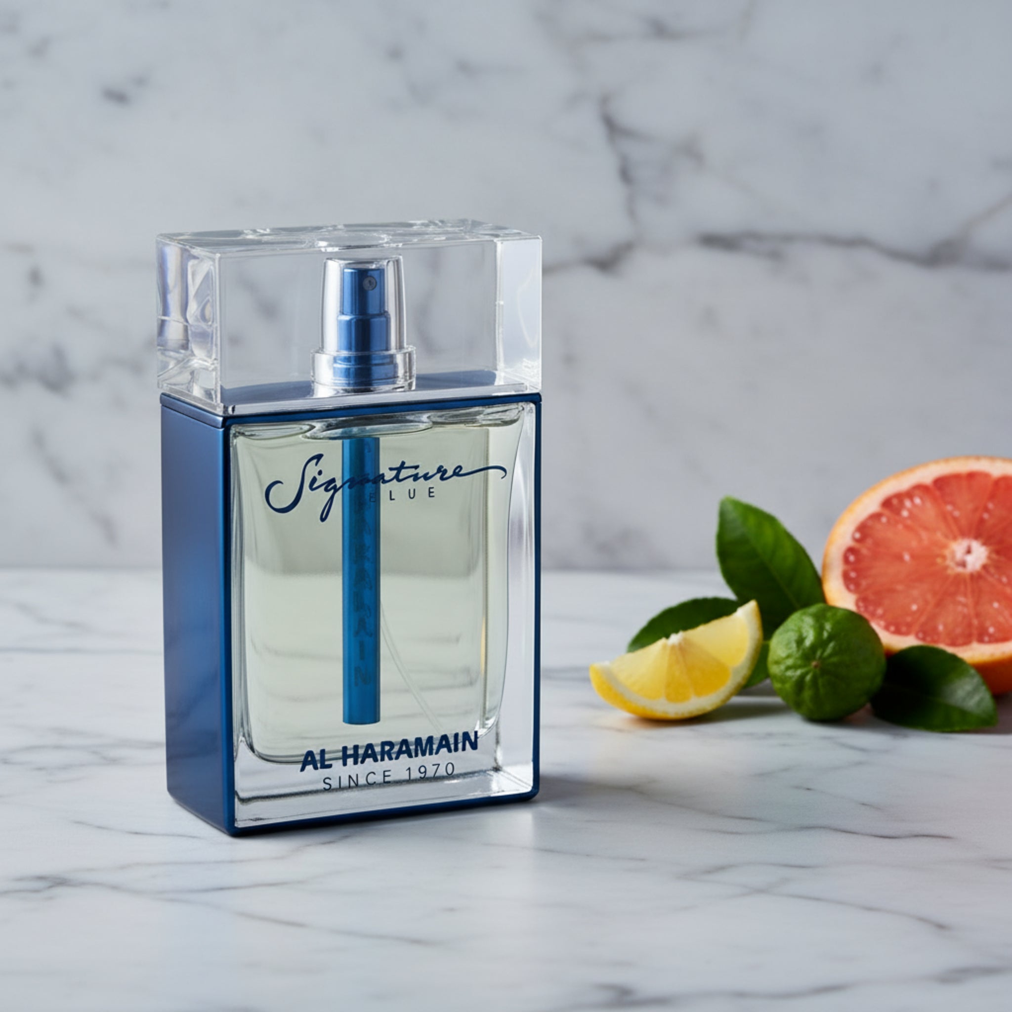 Al Haramain Signature Blue Eau de Parfum (EDP) Spray for Men 3.3/3.4 oz (100 ml) New in Retail Box