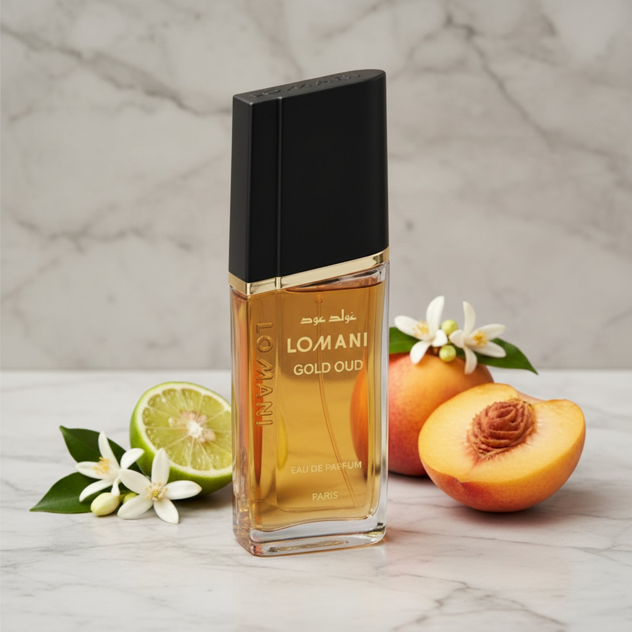 Lomani Gold Oud EDP Spray Men 3.3 oz 100ml New Box