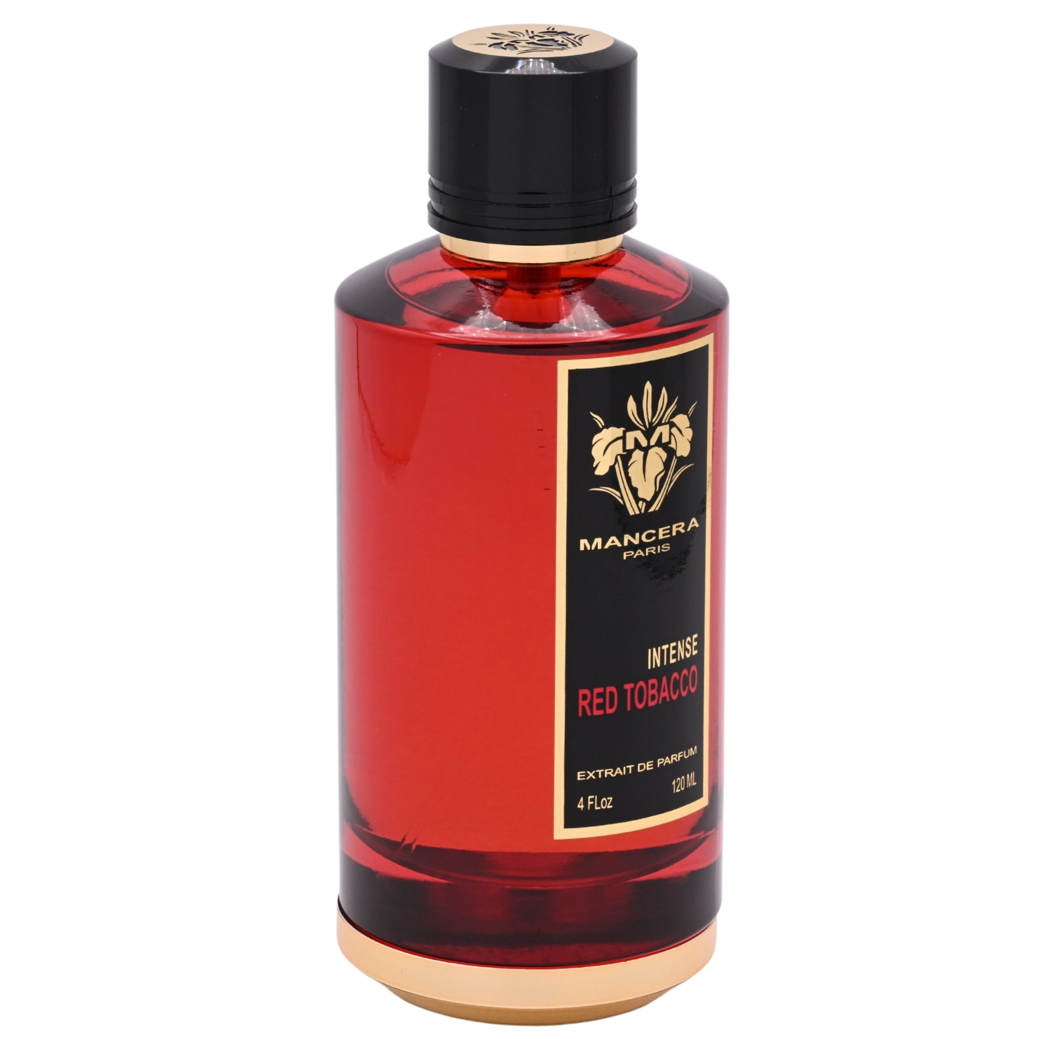 Mancera Red Tobacco Intense Eau de Parfum Spray, Unisex, 4.0 oz (120 ml) – New Retail Box