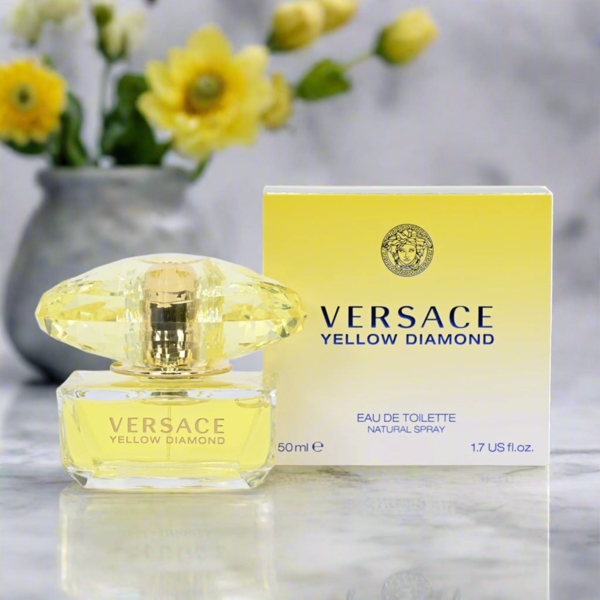 Yellow Diamond by Gianni Versace for women EDT 1.7 oz New in Box (6)