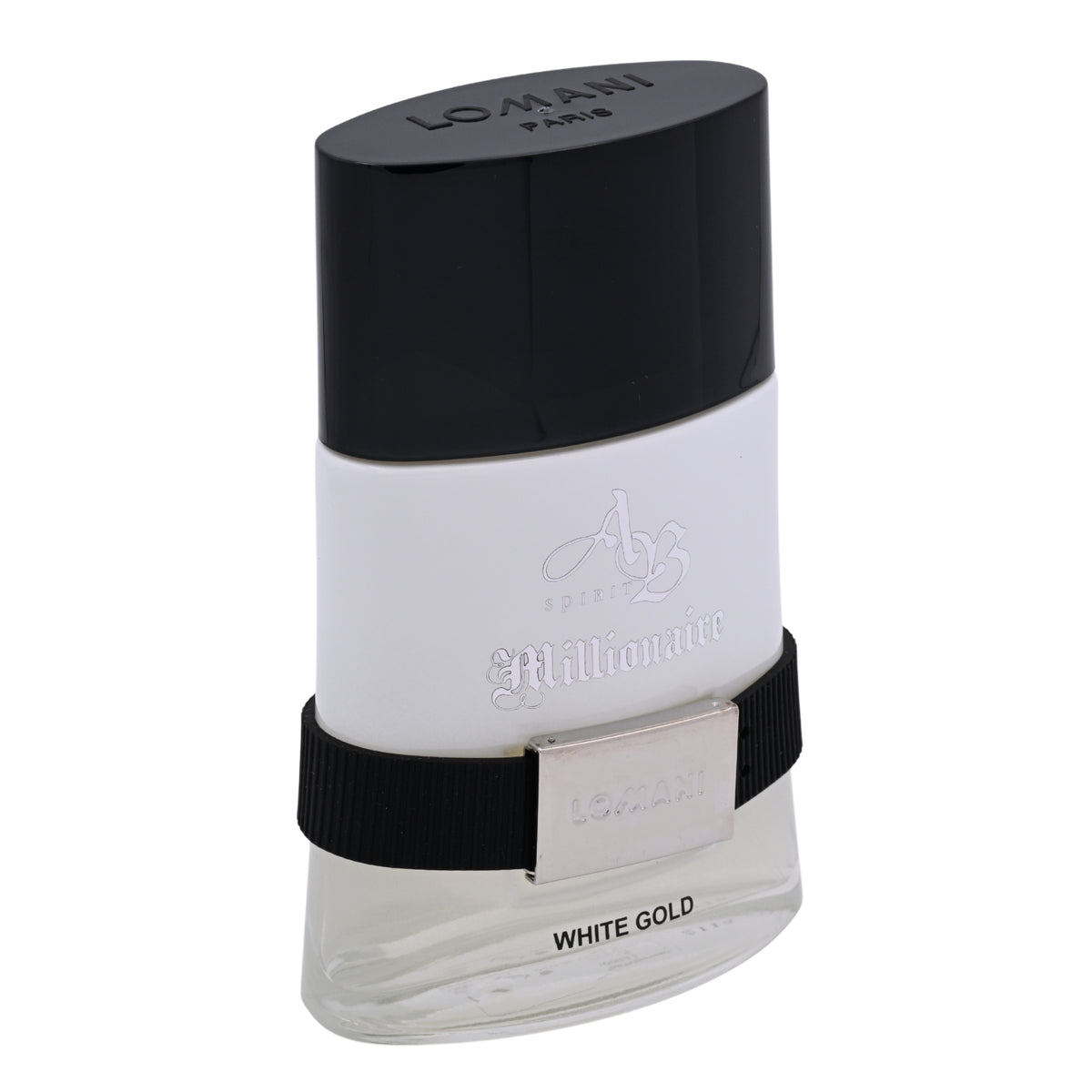 AB Spirit Millionaire White Gold by Lomani for men EDP 3.3 / 3.4 oz New in Box 3610400037185