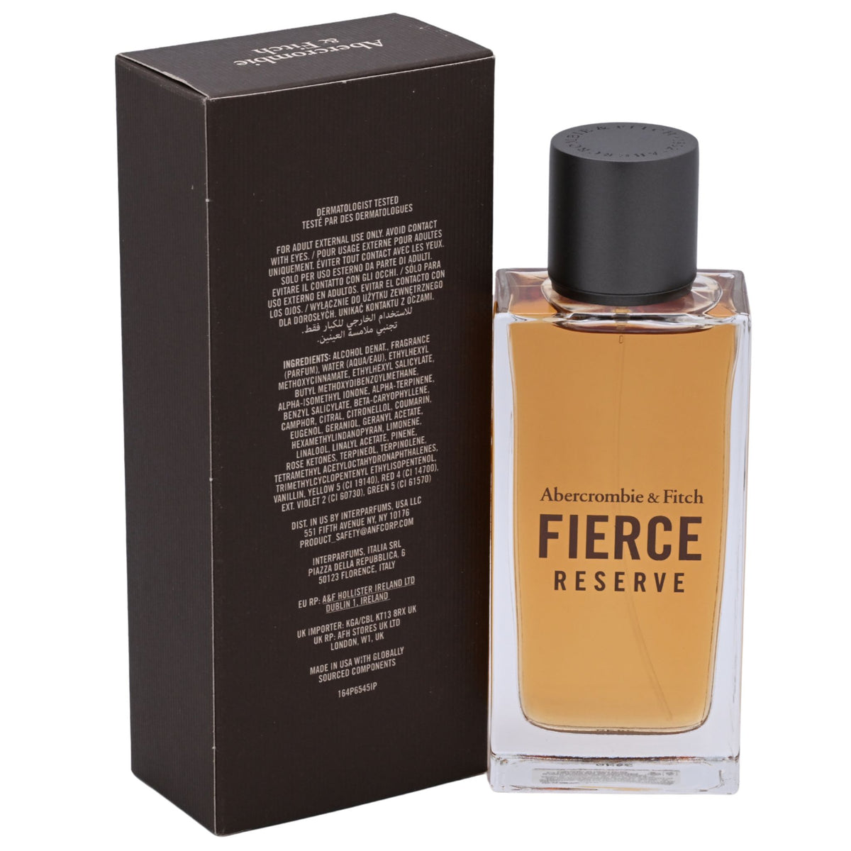 Abercrombie & Fitch Fierce Reserve for Men EDC 3.3 / 3.4 oz New in Box 085715170101