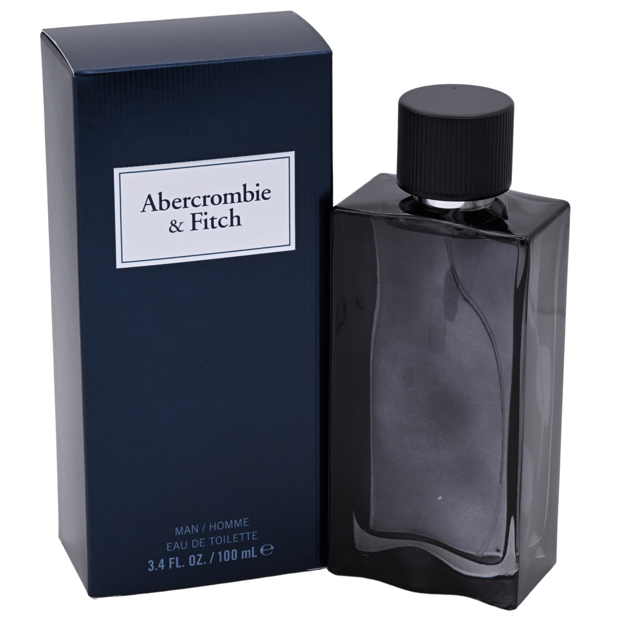 Abercrombie & Fitch First Instinct Blue cologne him 3.4 / 3.3 oz EDT New in Box 085715167019