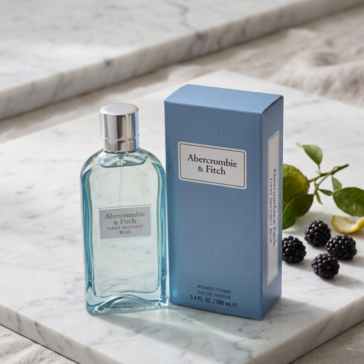 Abercrombie & Fitch First Instinct Blue perfume women EDP 3.3 / 3.4 oz New in Box 085715167224