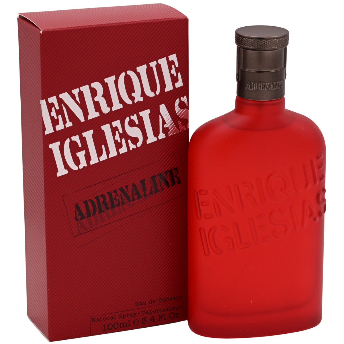 ADRENALINE Enrique Iglesias men cologne edt 3.4 oz 3.3 NEW IN BOX 3607343523202
