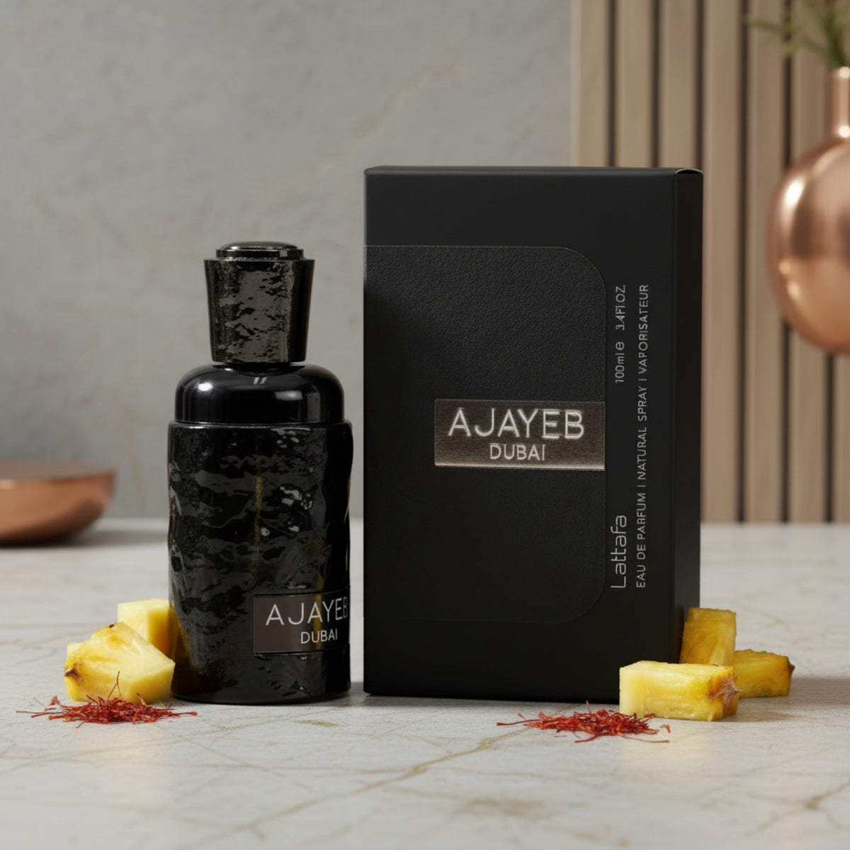 Ajayeb Dubai by Lattafa perfume for unisex EDP 3.3 / 3.4 oz New in Box 6290360591551