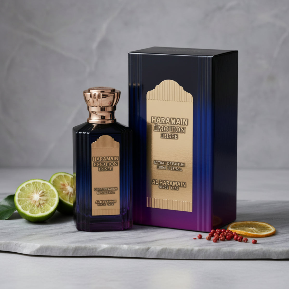 Al Haramain Emotion Irisee Extrait de Parfum Unisex Spray 3.3 oz (100 ml) New Retail Box 6291106813715