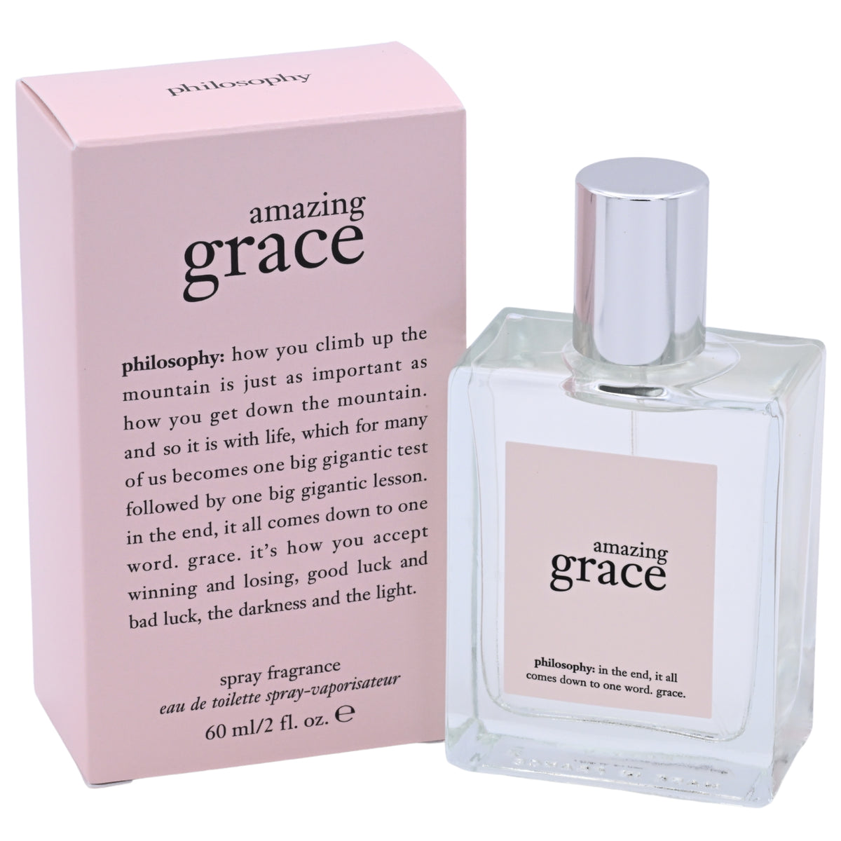 AMAZING GRACE by Philosophy for women EDT 2 .0 / 2 oz New in Box 604079032643