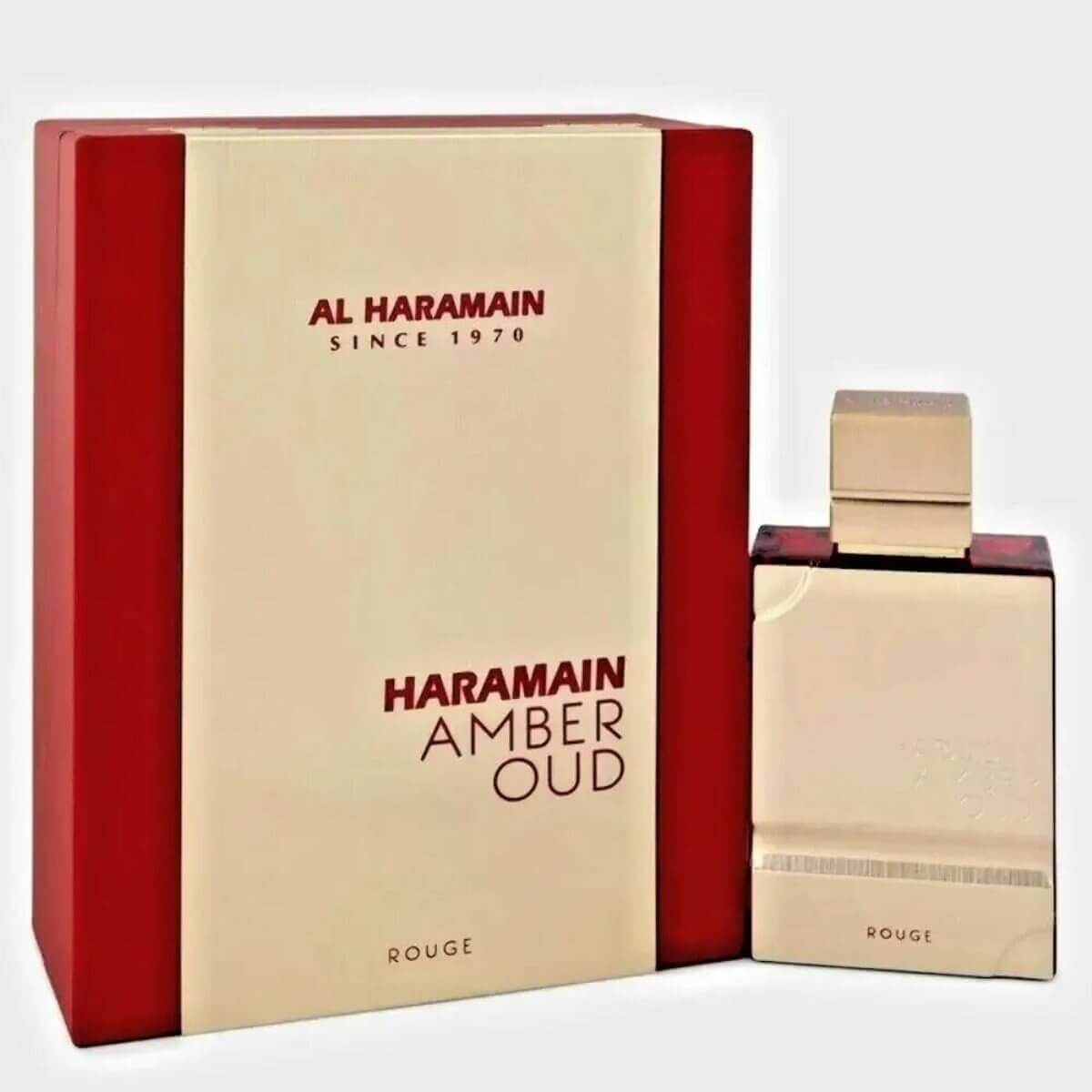 Amber Oud Rouge by Al Haramain for unisex EDP 2.0 oz New in Box 6291100130375