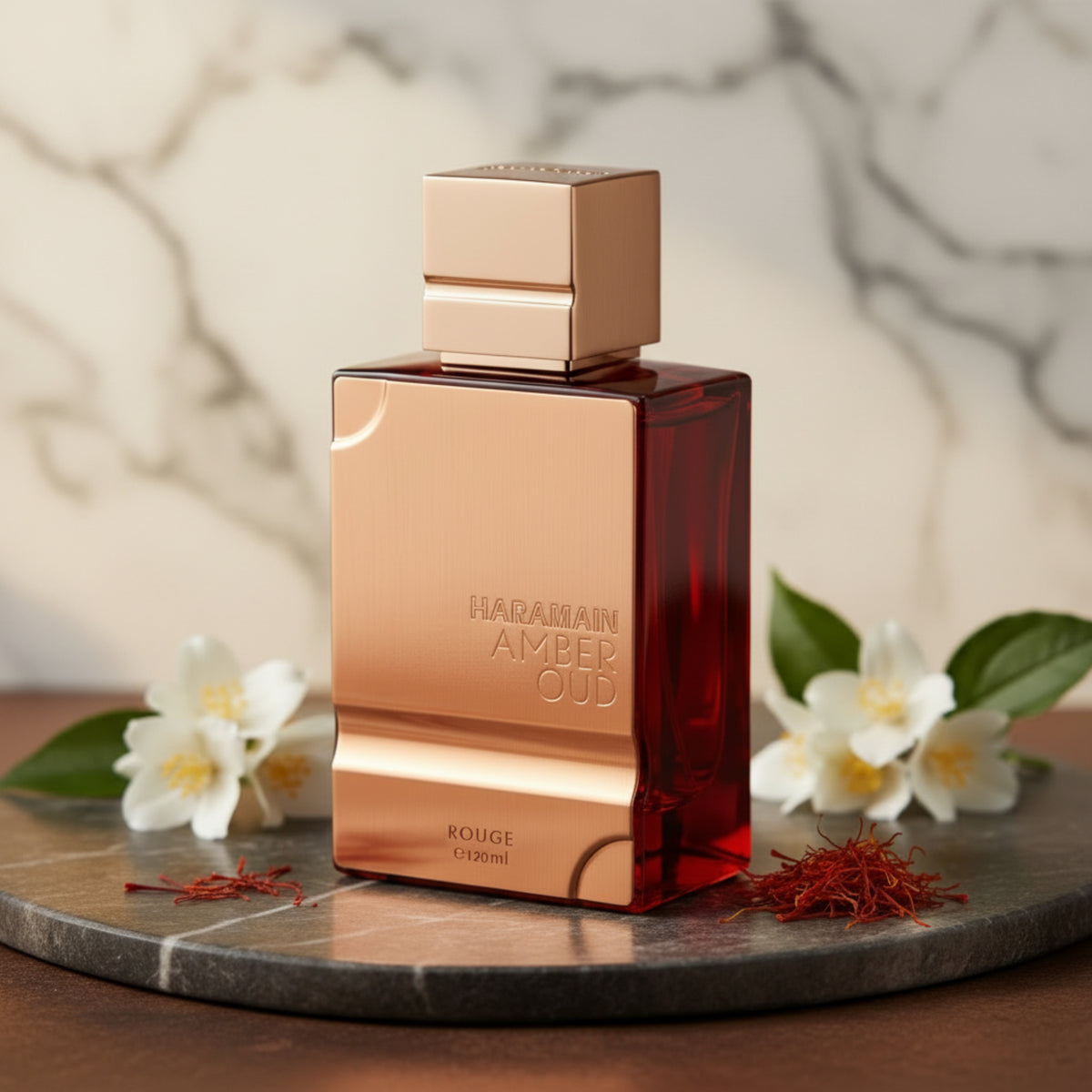 Amber Oud Rouge by Al Haramain for unisex EDP 4.0 oz New in Box 6291100132485