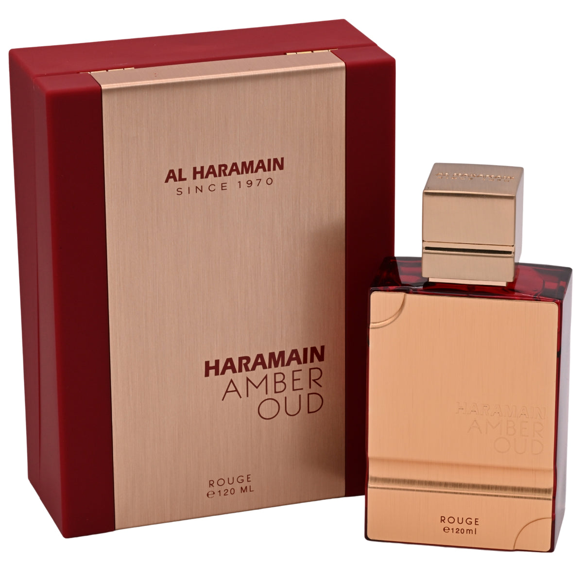 Amber Oud Rouge by Al Haramain for unisex EDP 4.0 oz New in Box 6291100132485