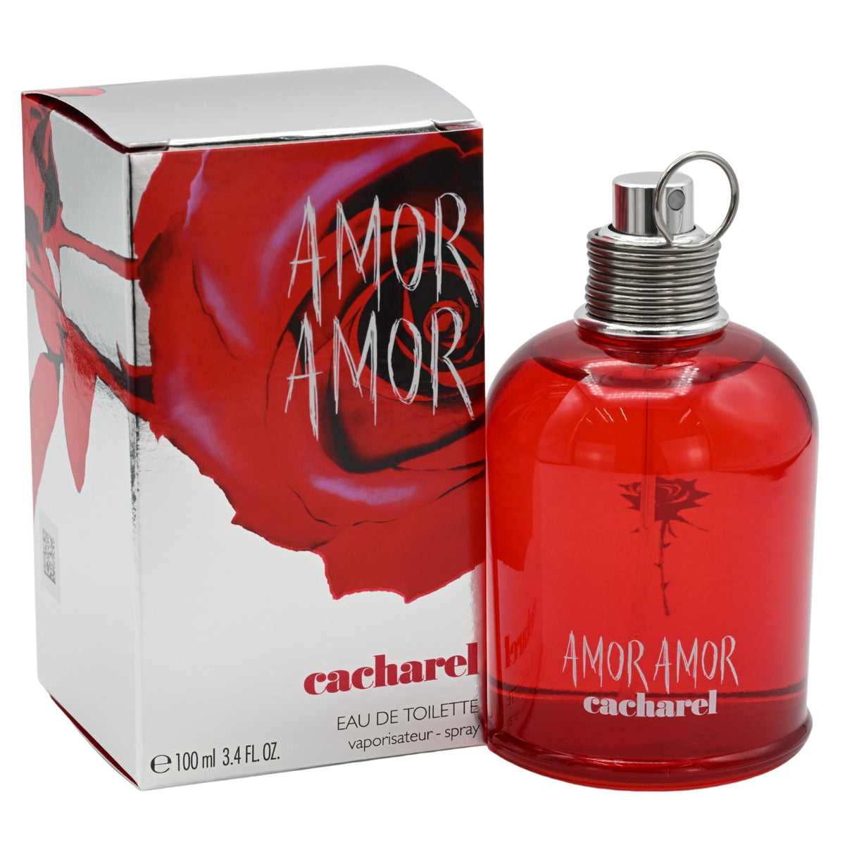 AMOR AMOR by Cacharel Perfume 3.3 / 3.4 oz EDT For Women New in Box 3360373063680