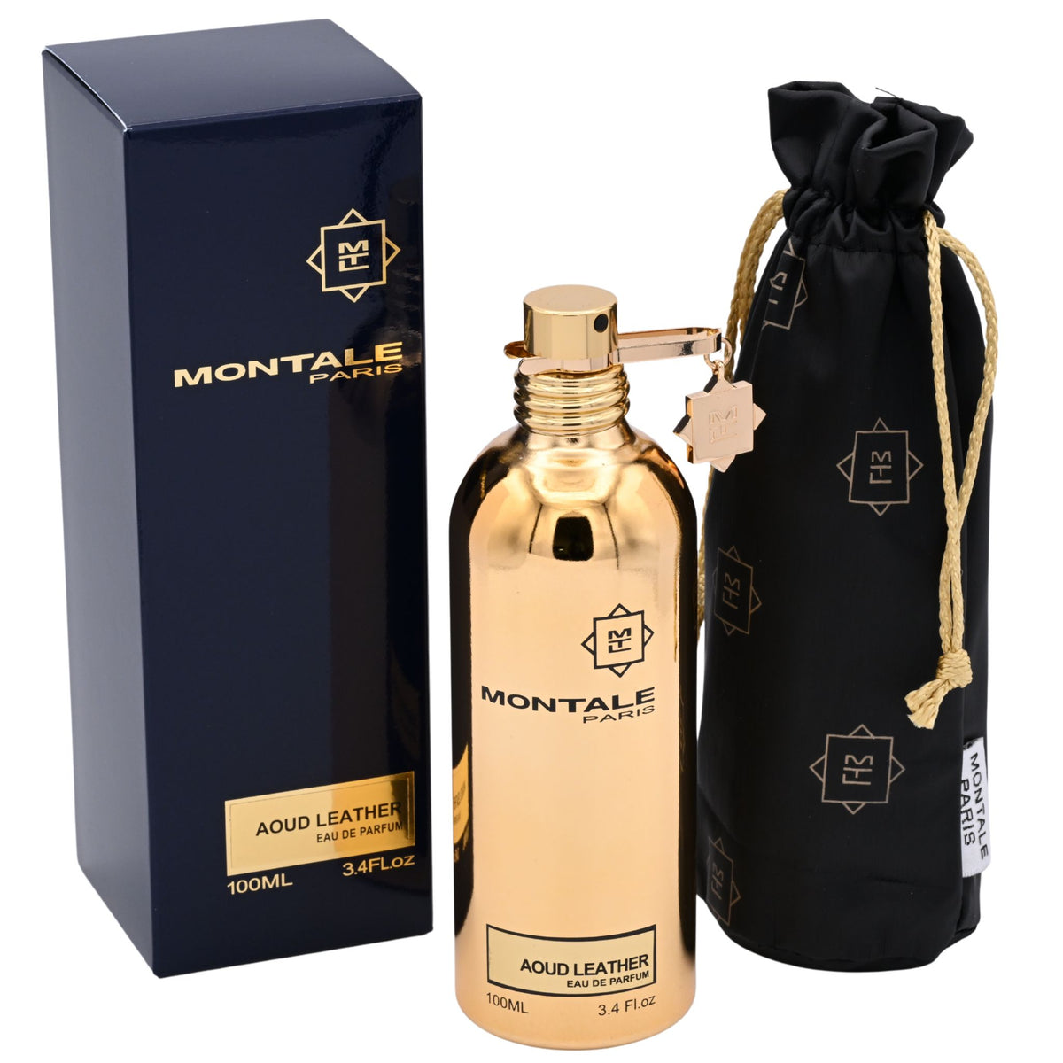 Aoud Leather by Montale for unisex EDP 3.3 / 3.4 oz New In Box 3760260450188
