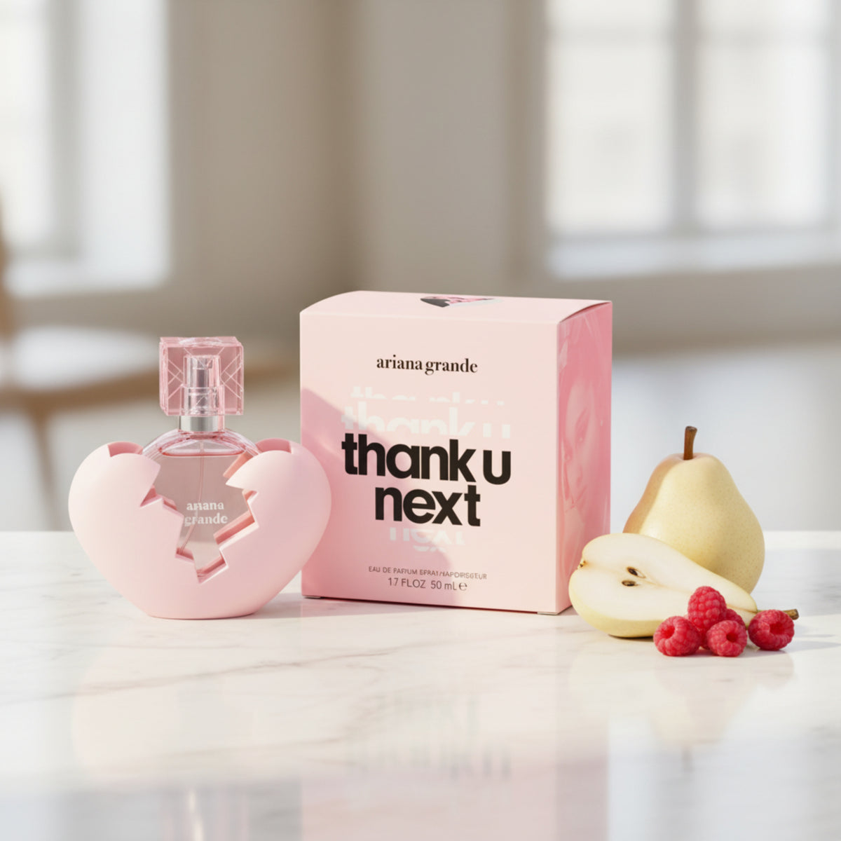 Ariana Grande Thank U, Next Eau de Parfum (EDP) Spray for Women 1.7 oz / 50 ml New Retail Box 812256024286