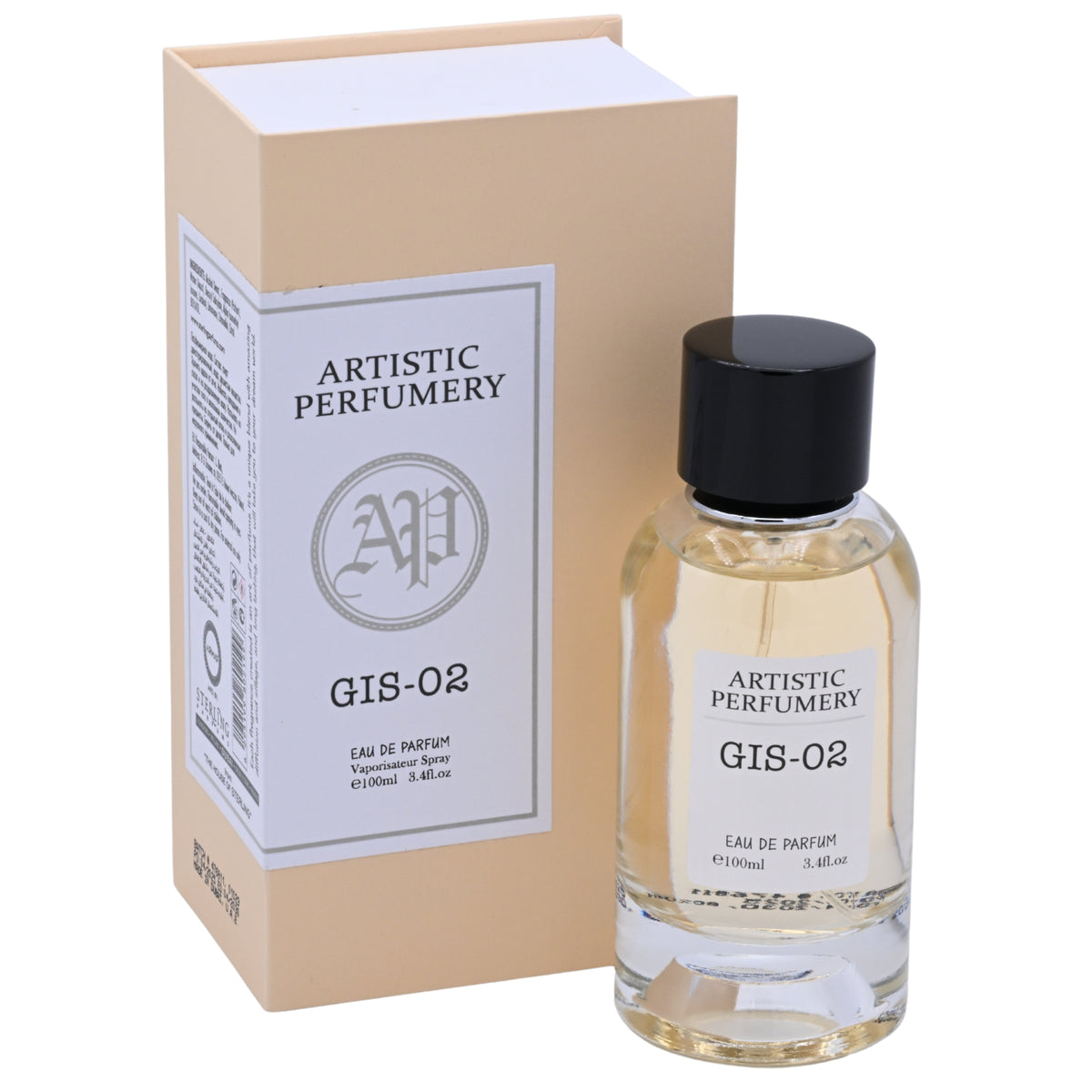 Armaf Artistic Perfumery Gis 02 EDP Spray Unisex 3.4 oz 100ml New Box 6295199802199