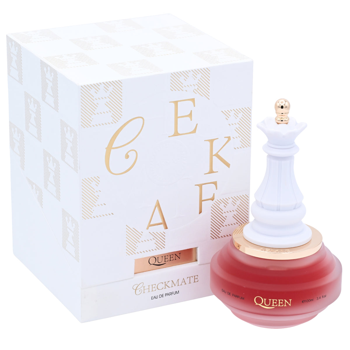 Armaf Checkmate Queen Eau de Parfum (EDP) Spray for Women 3.4 oz / 100 ml, New Retail Box 6294015188202