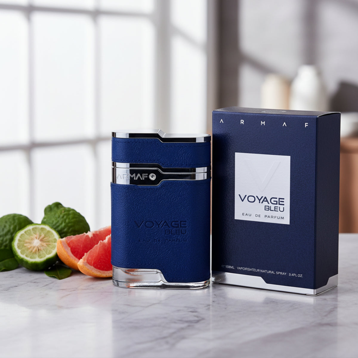 Armaf Voyage Bleu Man Eau de Parfum Spray for Men 3.4 oz New Retail Box 6294015101324