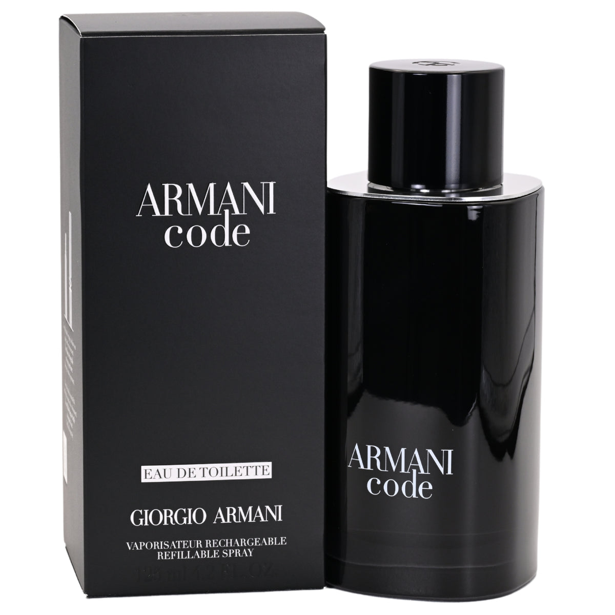 Armani Code (refillable) by Giorgio Armani cologne for men EDT 4.2 oz New in Box 3614273636513