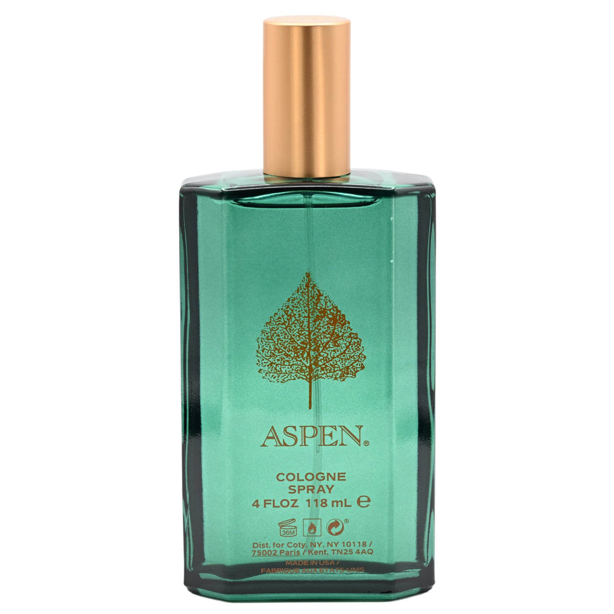 ASPEN for Men by Coty Cologne 4.0 oz New in Box 3614229832259