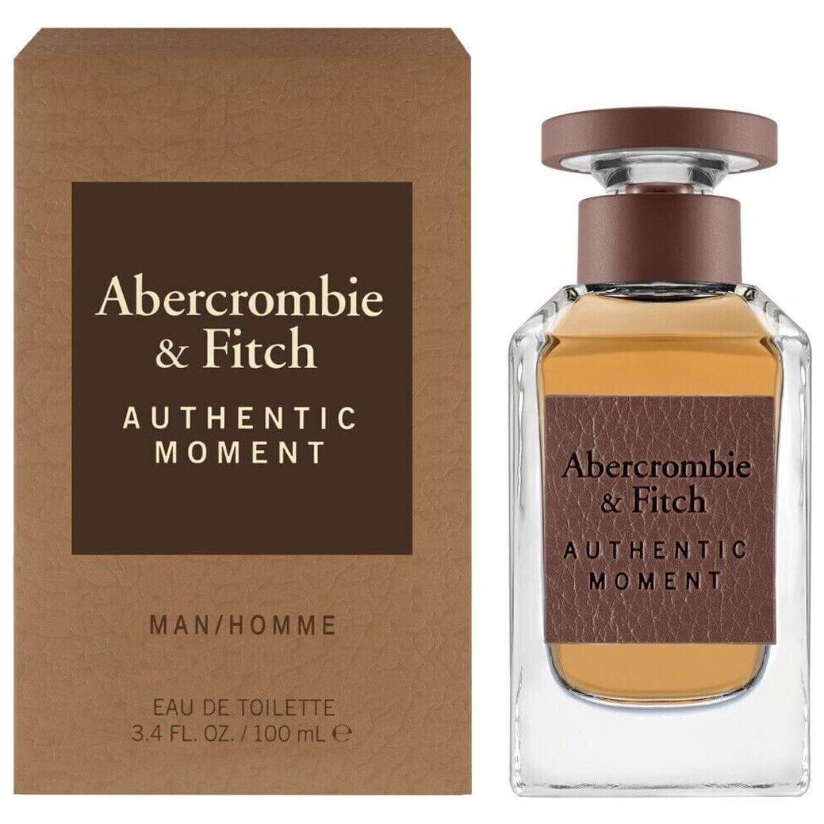 Authentic Moment by Abercrombie & Fitch cologne him EDT 3.3 / 3.4 oz New in Box 085715169525