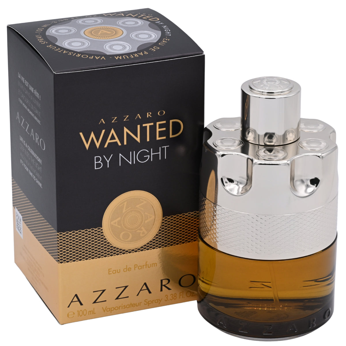 Azzaro Wanted by Night by Azzaro cologne for him EDP 3.3 / 3.4 oz New in Box 3351500009848