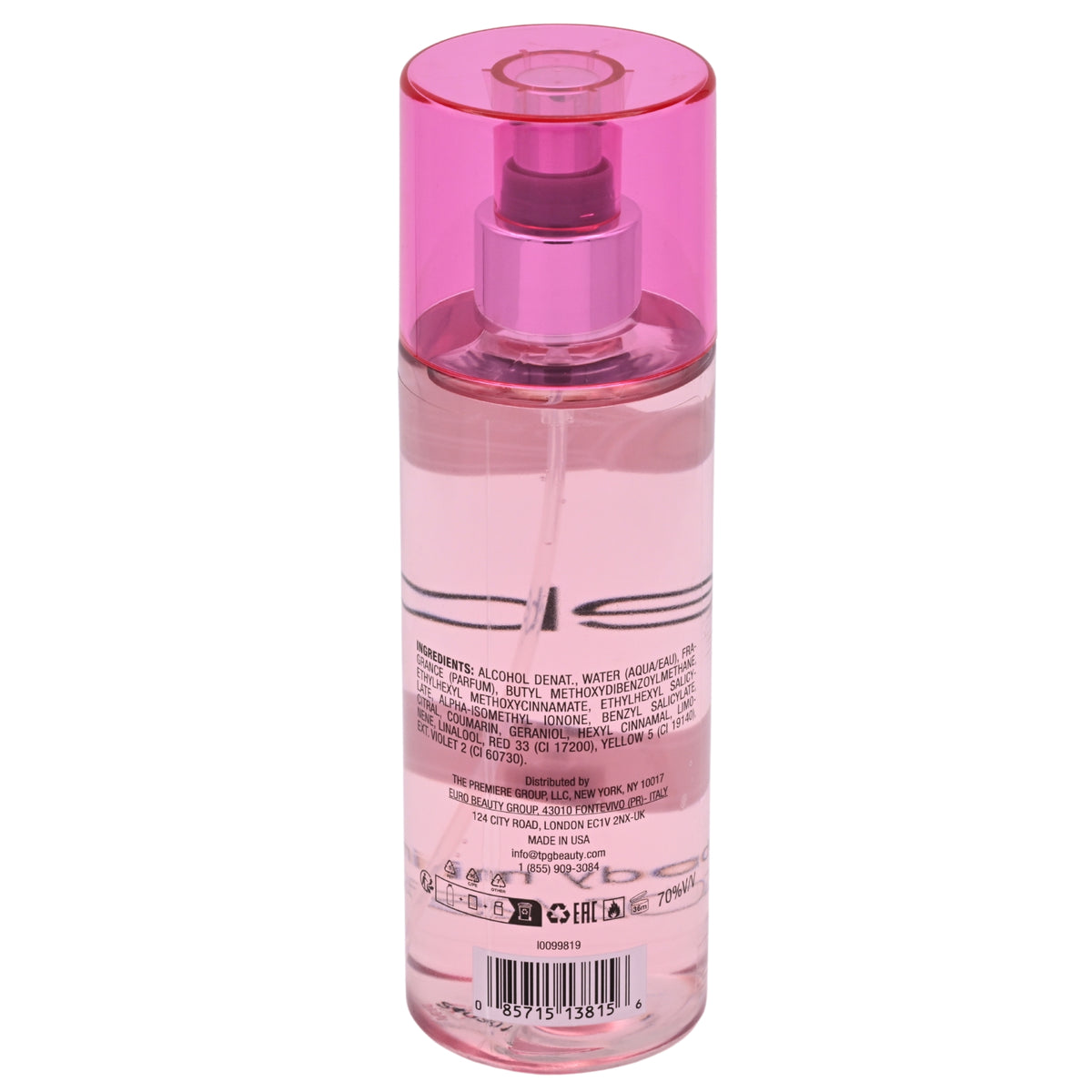 Bebe Silver Fragrance Mist Body Spray for Women 8.4 fl oz (250 ml) by Bebe 085715138156