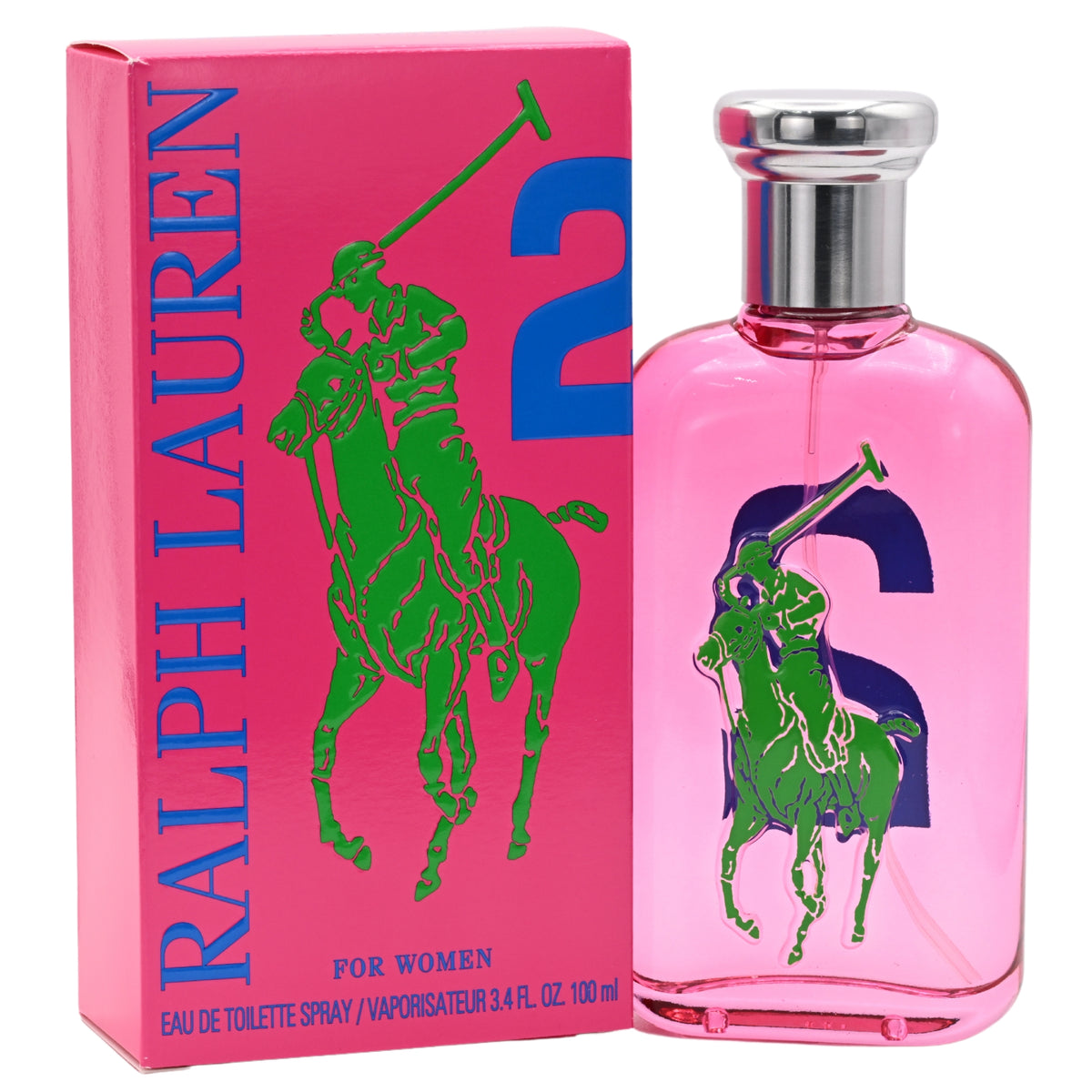 Big Pony Pink 2 by Ralph Lauren for women EDT 3.3 / 3.4 oz New in Box 3605972386021