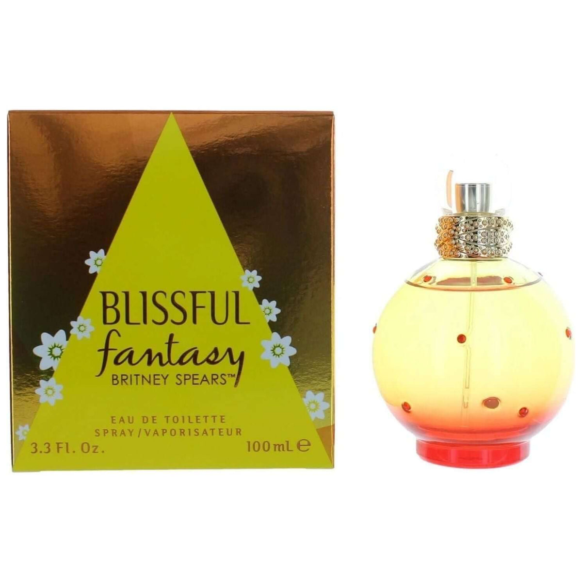 Blissful Fantasy by Britney Spears for women EDT 3.3 / 3.4 oz New in Box 719346258111