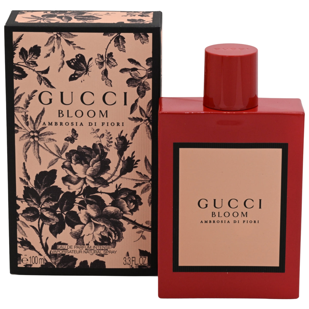 Bloom Ambrosia Di Fiori Intense by Gucci perfume for women EDP 3.3 / 3.4 oz New In Box 3614228958691
