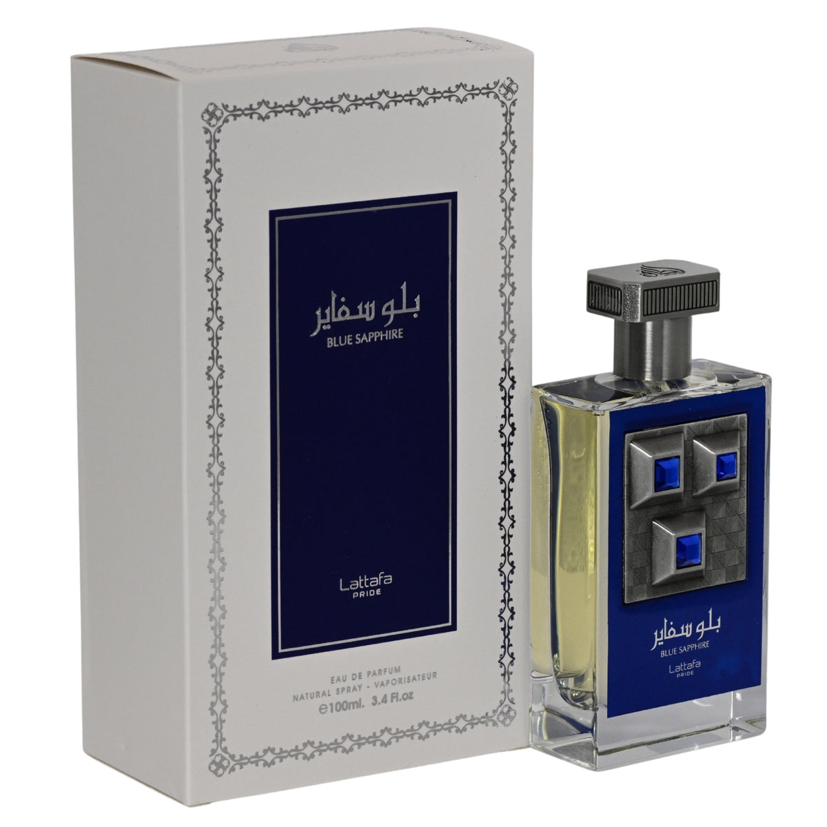 Blue Sapphire by Lattafa perfume for unisex EDP 3.3 / 3.4 oz New in Box 6291108738245