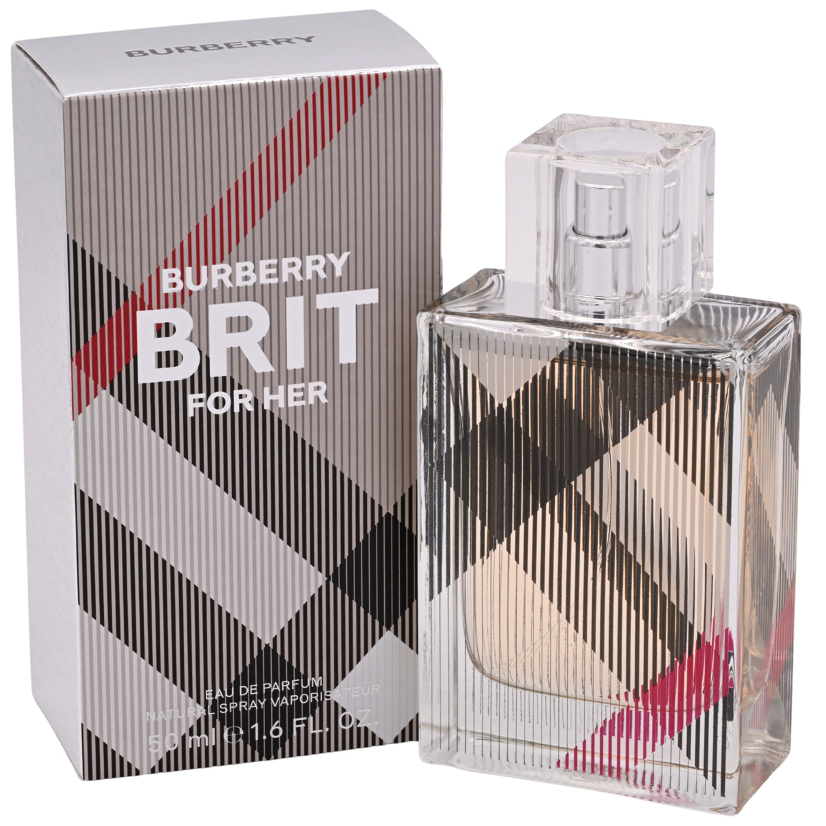 Burberry Brit for Her Eau de Parfum Spray for Women 1.6 oz (50 ml) by Burberry 3614226905062