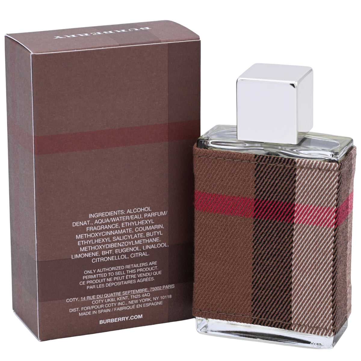 Burberry London for Men Eau de Toilette Spray 1.6 oz (50 ml) by Burberry 3614226904997