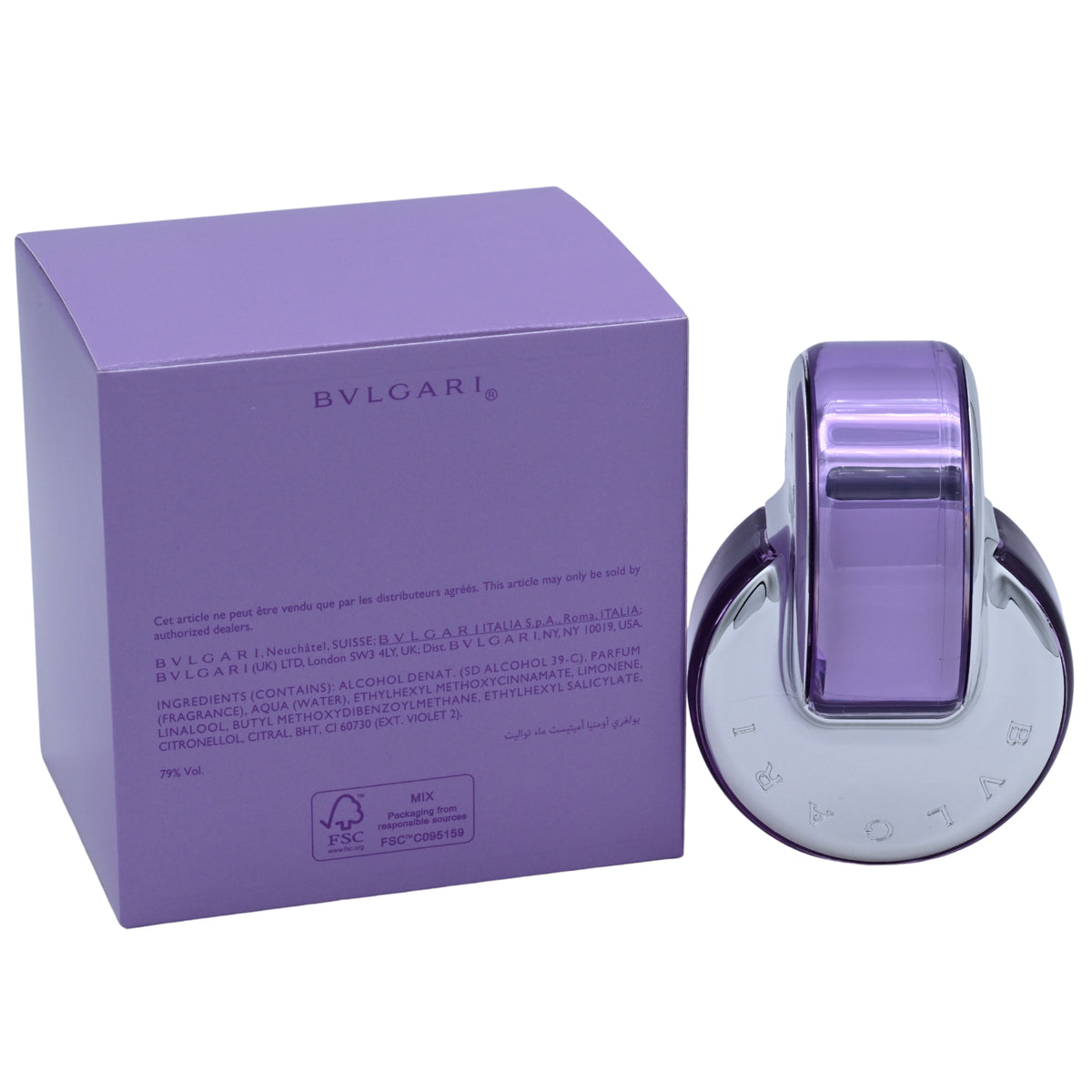 Bvlgari Omnia Amethyste Eau de Toilette Spray for Women 1.35 oz - Bvlgari 783320402661