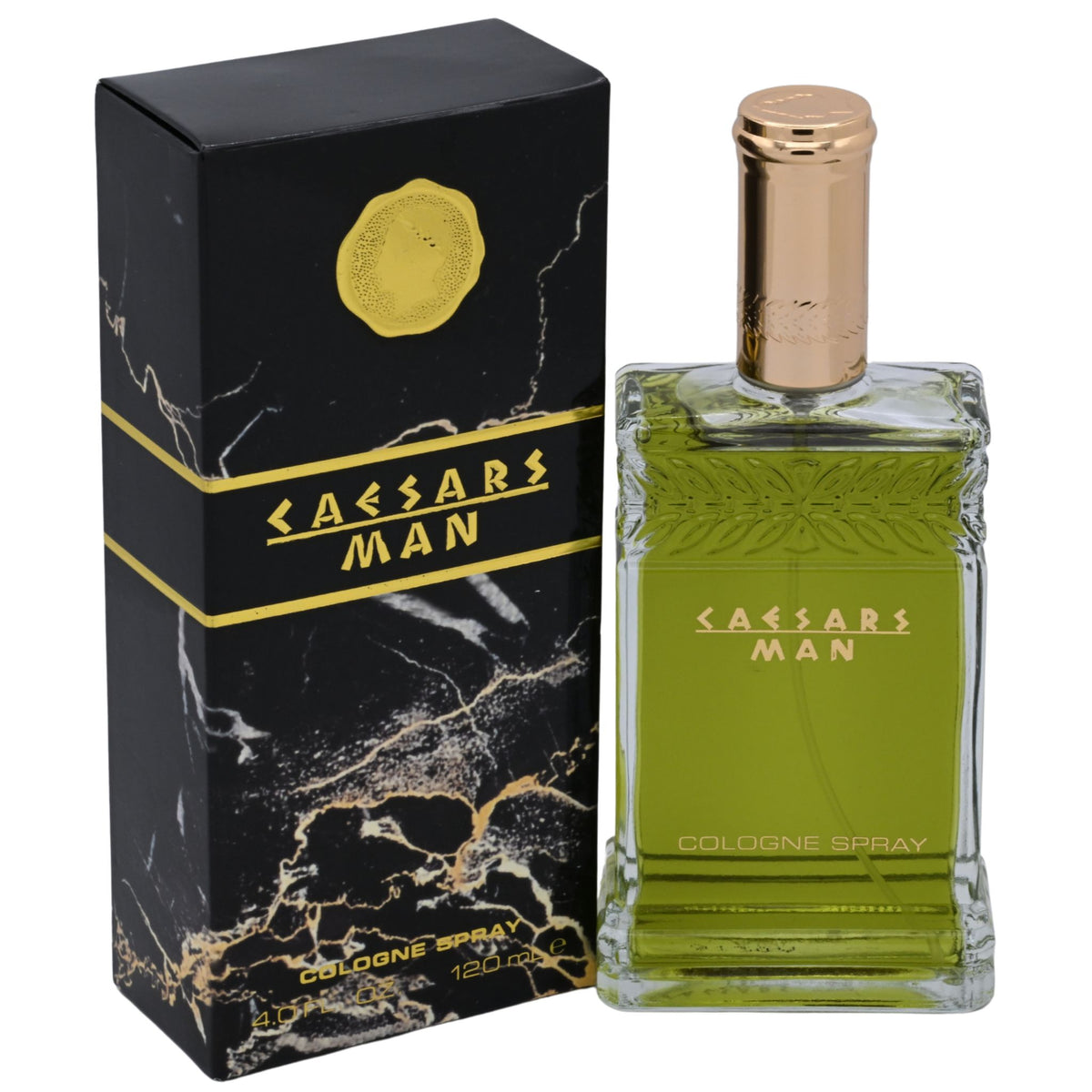 CAESARS MAN Cologne Spray 4.0 oz New In Box 849017005109