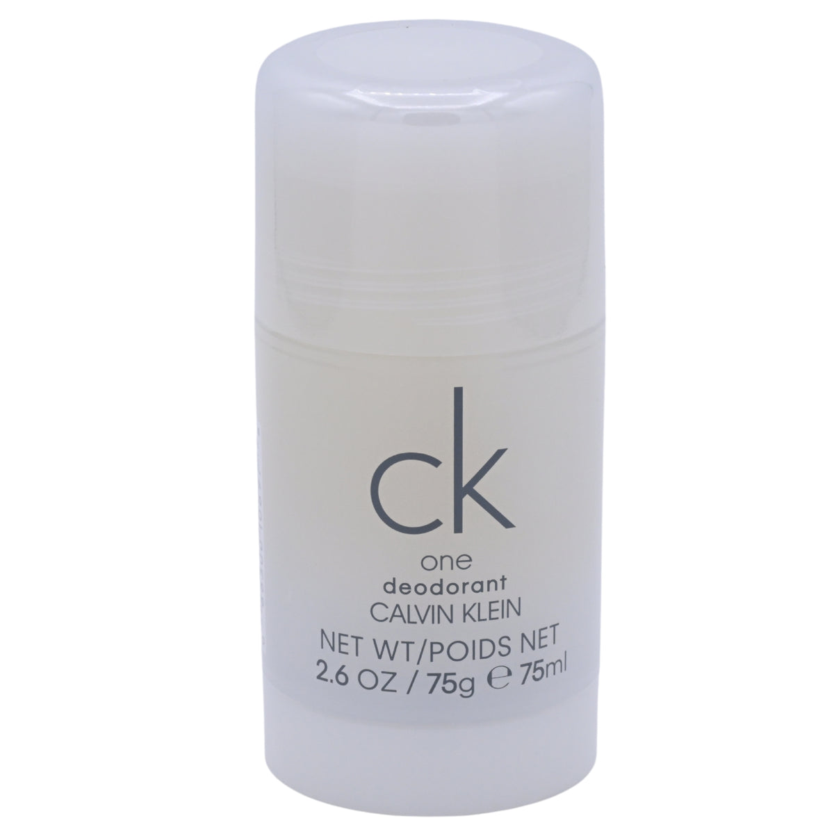 Calvin Klein CK One Deodorant Stick, Unisex, 2.6 oz 088300108978