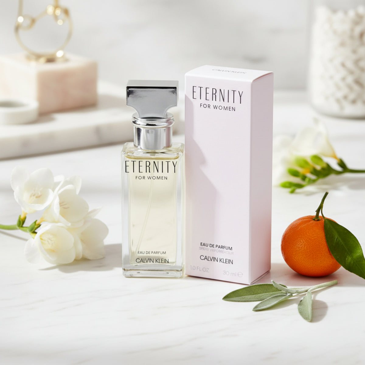 Calvin Klein Eternity Eau de Parfum Spray for Women 1.0 oz (30 ml) by Calvin Klein 088300601387