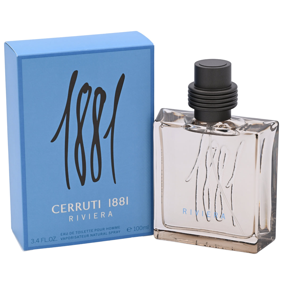 Cerruti 1881 Riviera Eau de Toilette Spray for Men 3.4 oz (100 ml) by Nino Cerruti 5050456005437