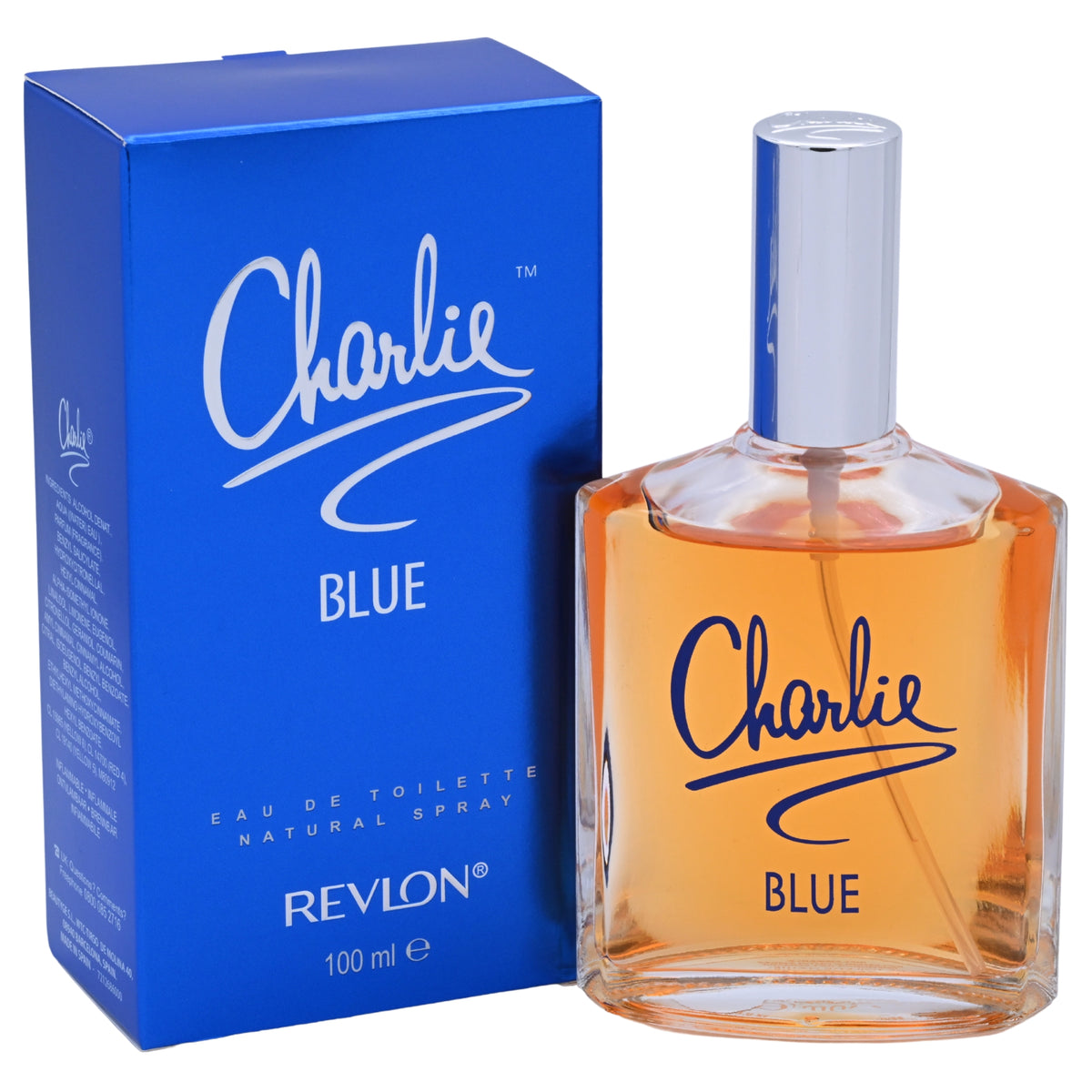CHARLIE BLUE by REVLON Perfume for Women 3.4 oz 3.3 EDT New in Box 5000386004628