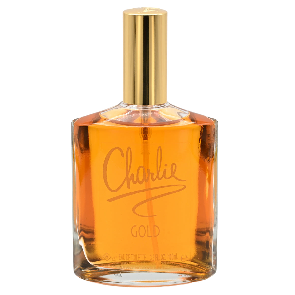 CHARLIE GOLD by REVLON Perfume 3.4 / 3.3 oz EDT For Women New in Box 5000386111838